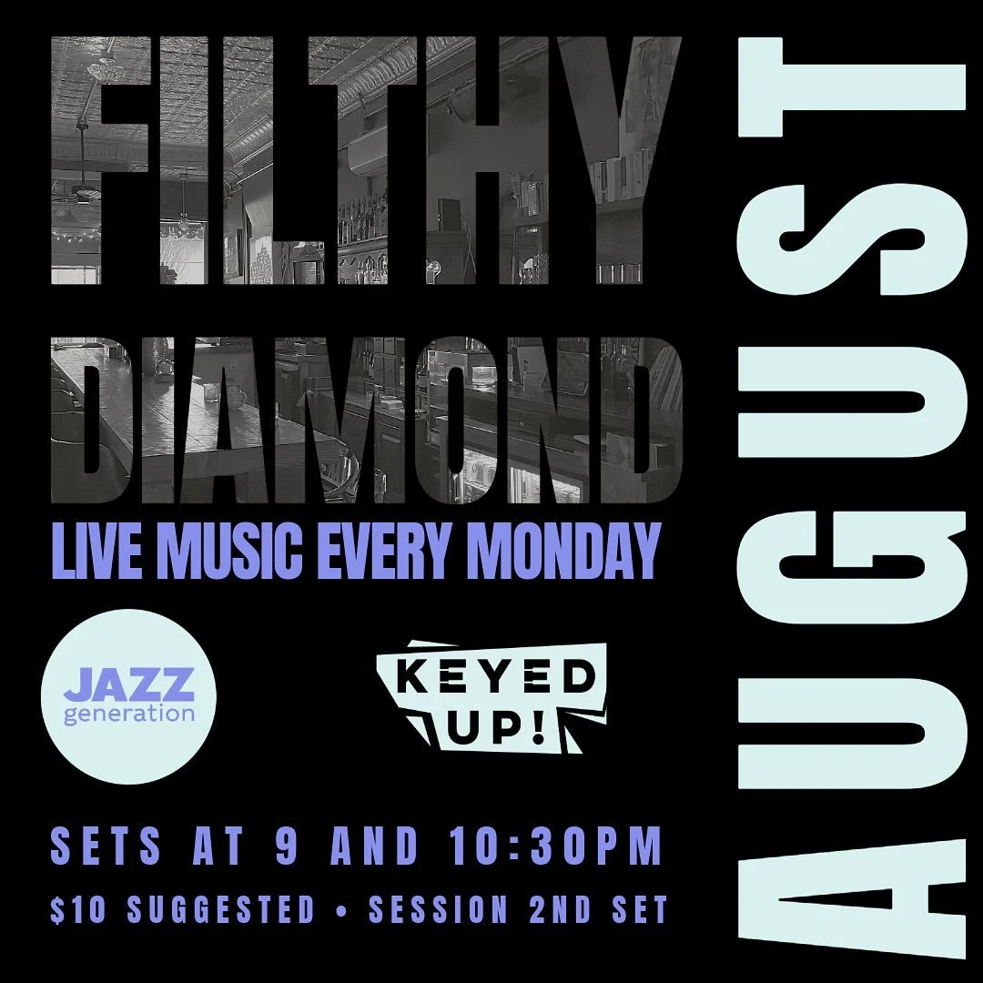This month at Bushwick&rsquo;s finest public house @filthydiamondbk . Excited to welcome back @noralstanley who will be splitting the month with me! Four great bands every Monday night. Original music and tunes. $10 suggested, session second set. Com