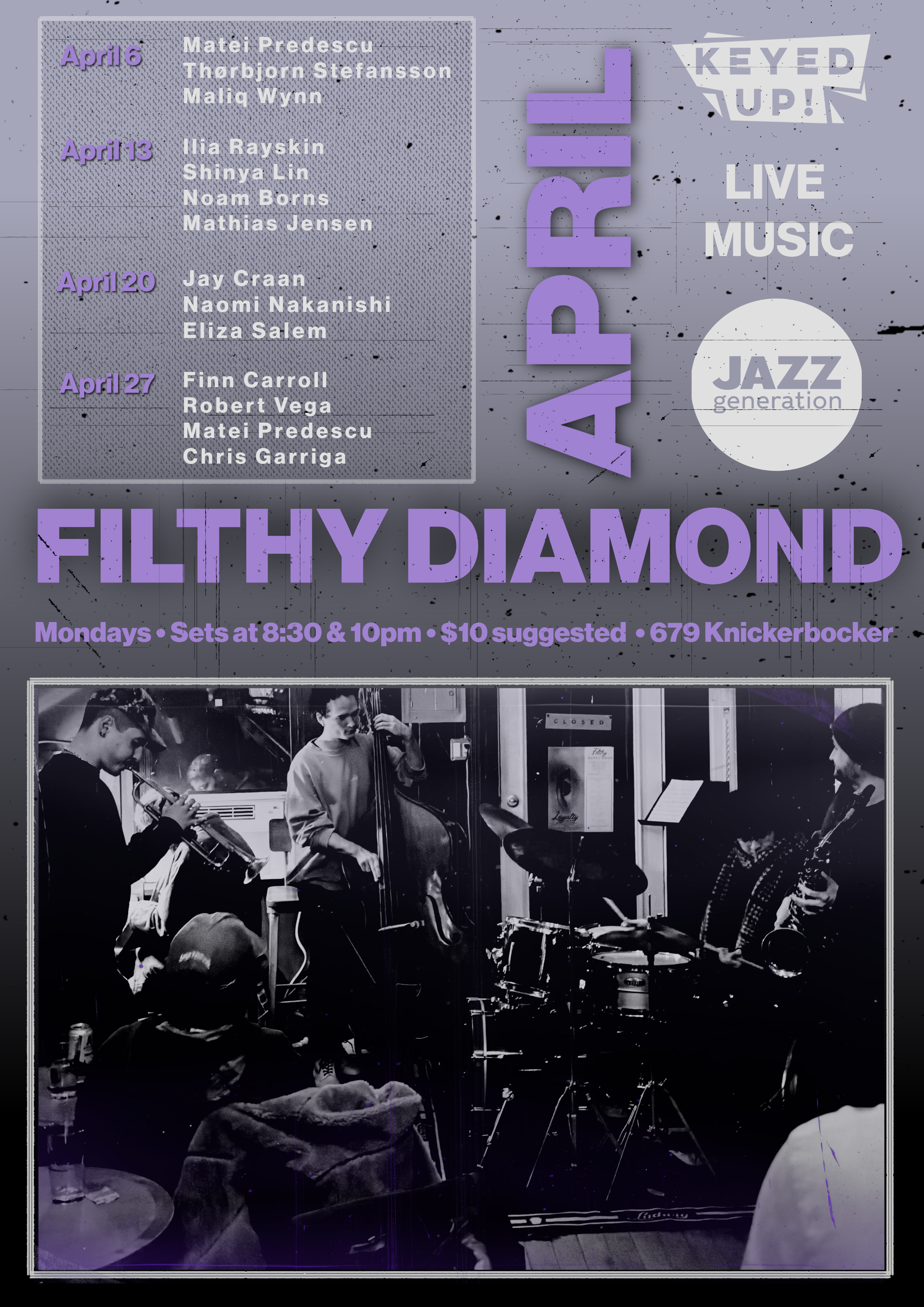 Finn Carroll, Robert Vega, Matei Predescu, Chris Garriga