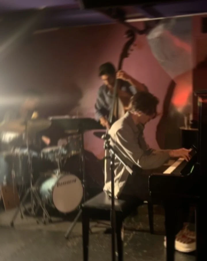 dungeon crawler vibes at nightclub 101 the other night with the trio @paulpanditmusic @chase.elodia 
.
.
.
.
#piano #trio #jazz #livemusic #basement