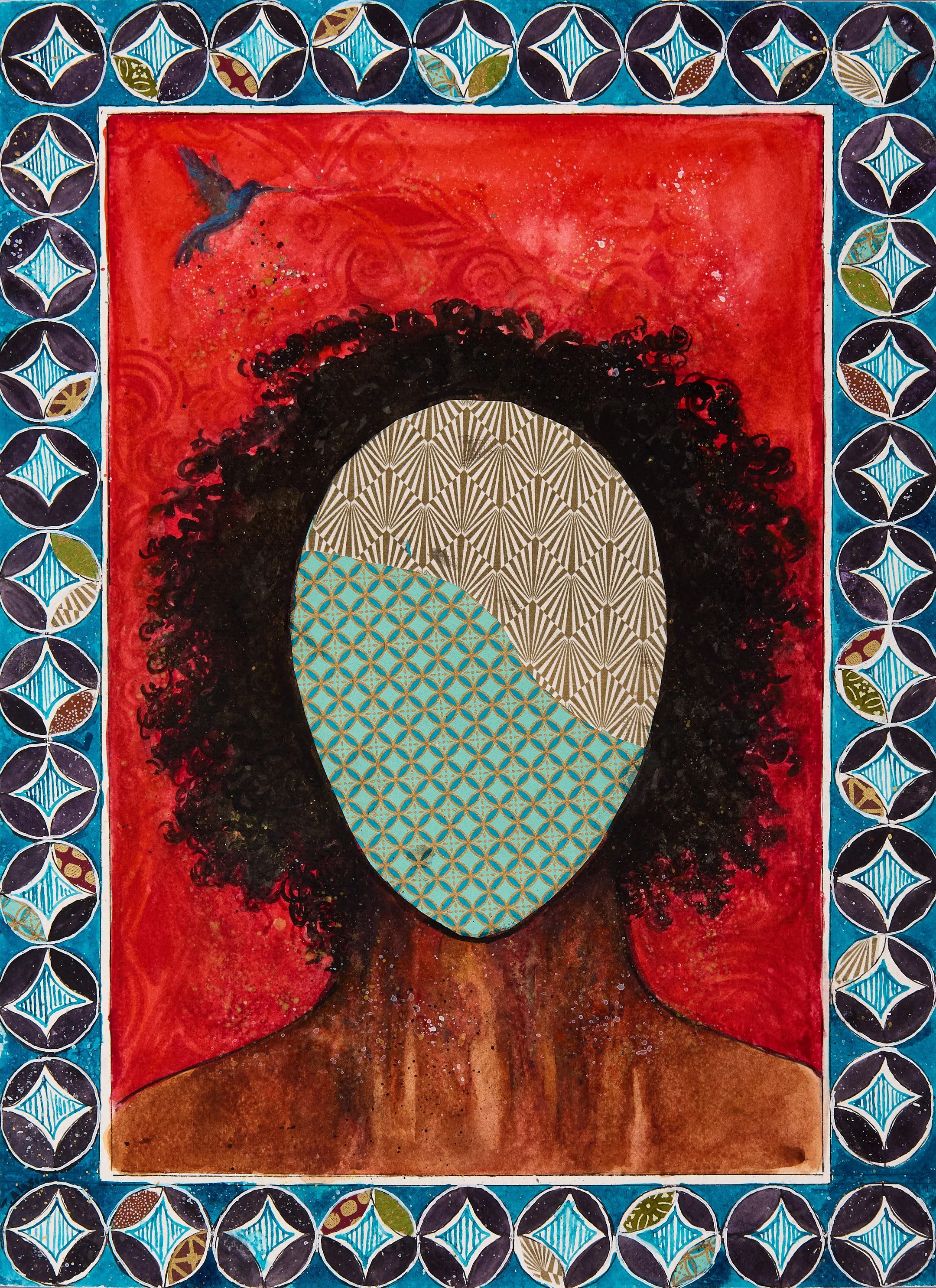 11x15" ( 27.94 cm x 38.10 cm )
Watercolour and Collage,
2024,
Price Available on request
