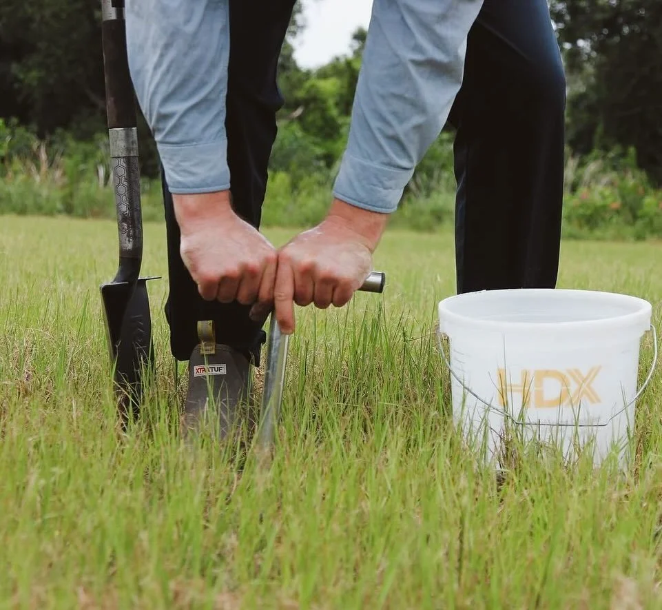 Soil testing on the farm today. Ensuring high quality soil for the highest quality food. 🌱

#supportlocalfarmers #communitysupportedagriculture #jupiterfarms #growyourownfood #qualityproduce