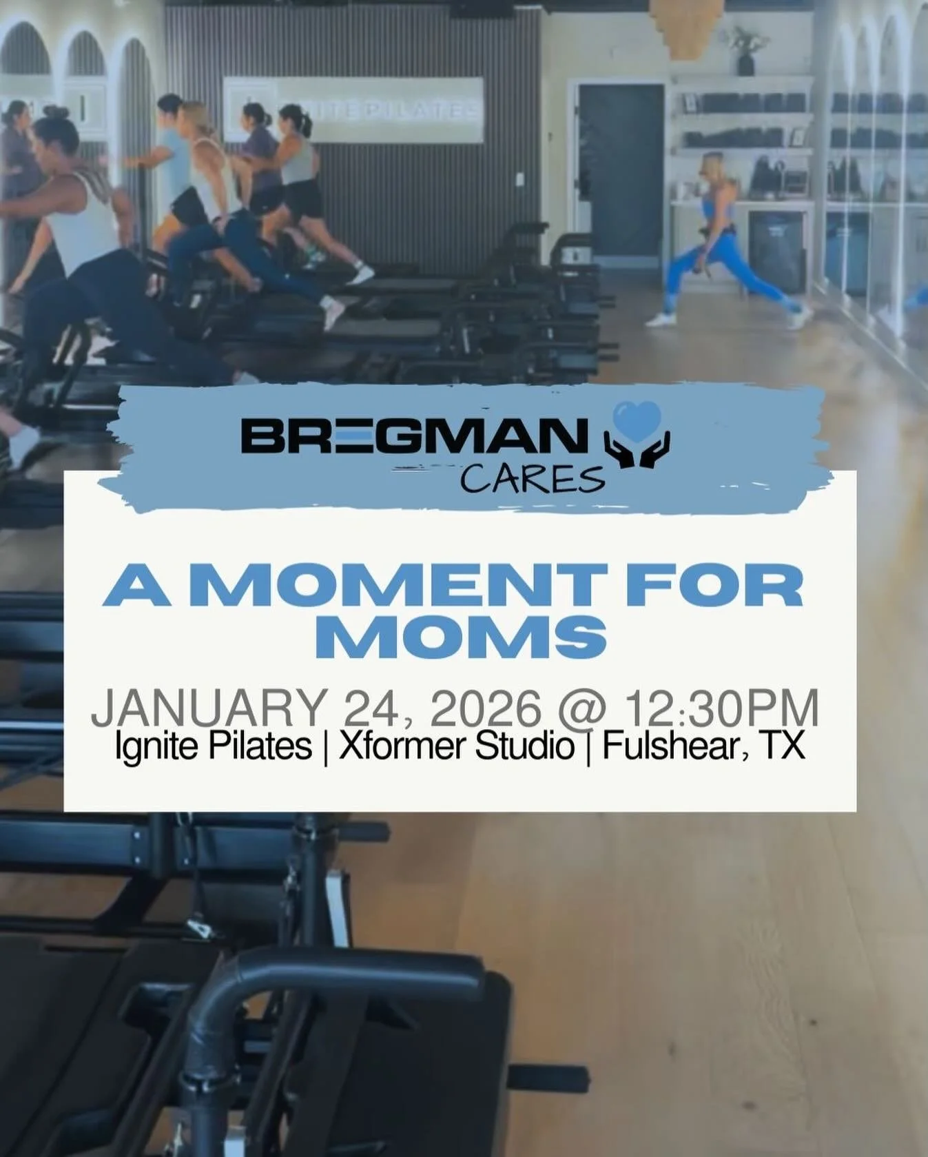 A Moment for Moms 💙
Our free monthly class for moms in the IDD community is back and we are back and starting the new year with community, connection, and self-care! 
We can&rsquo;t wait to welcome returning faces and first-timers alike at our first