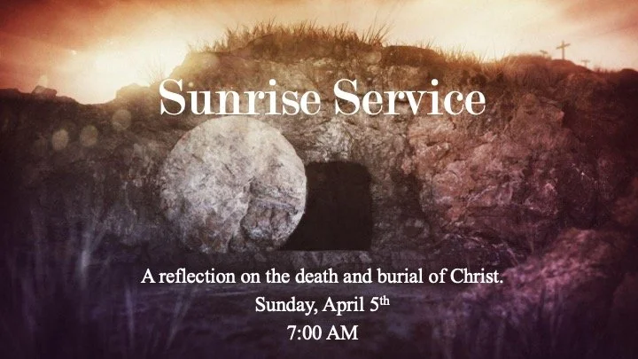 Sunrise Service
