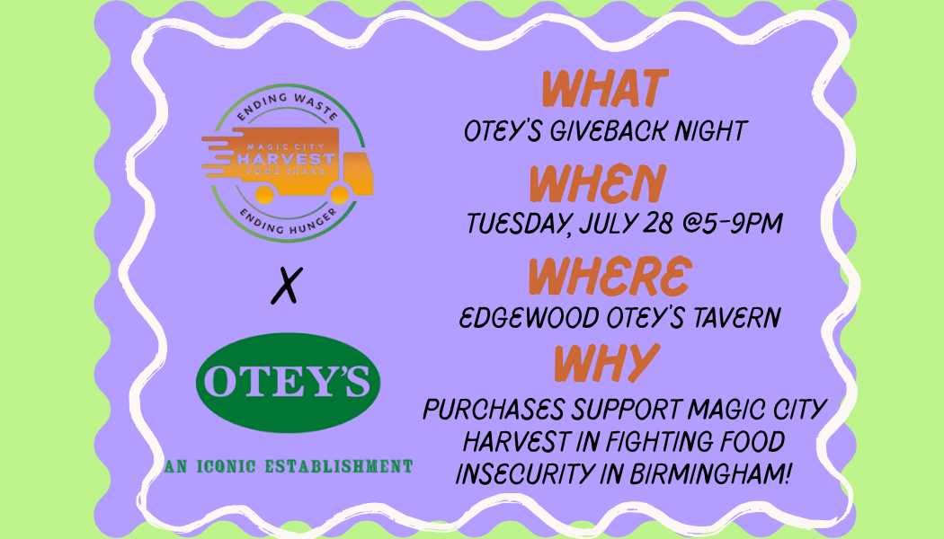 Otey’s Edgewood Giveback Night