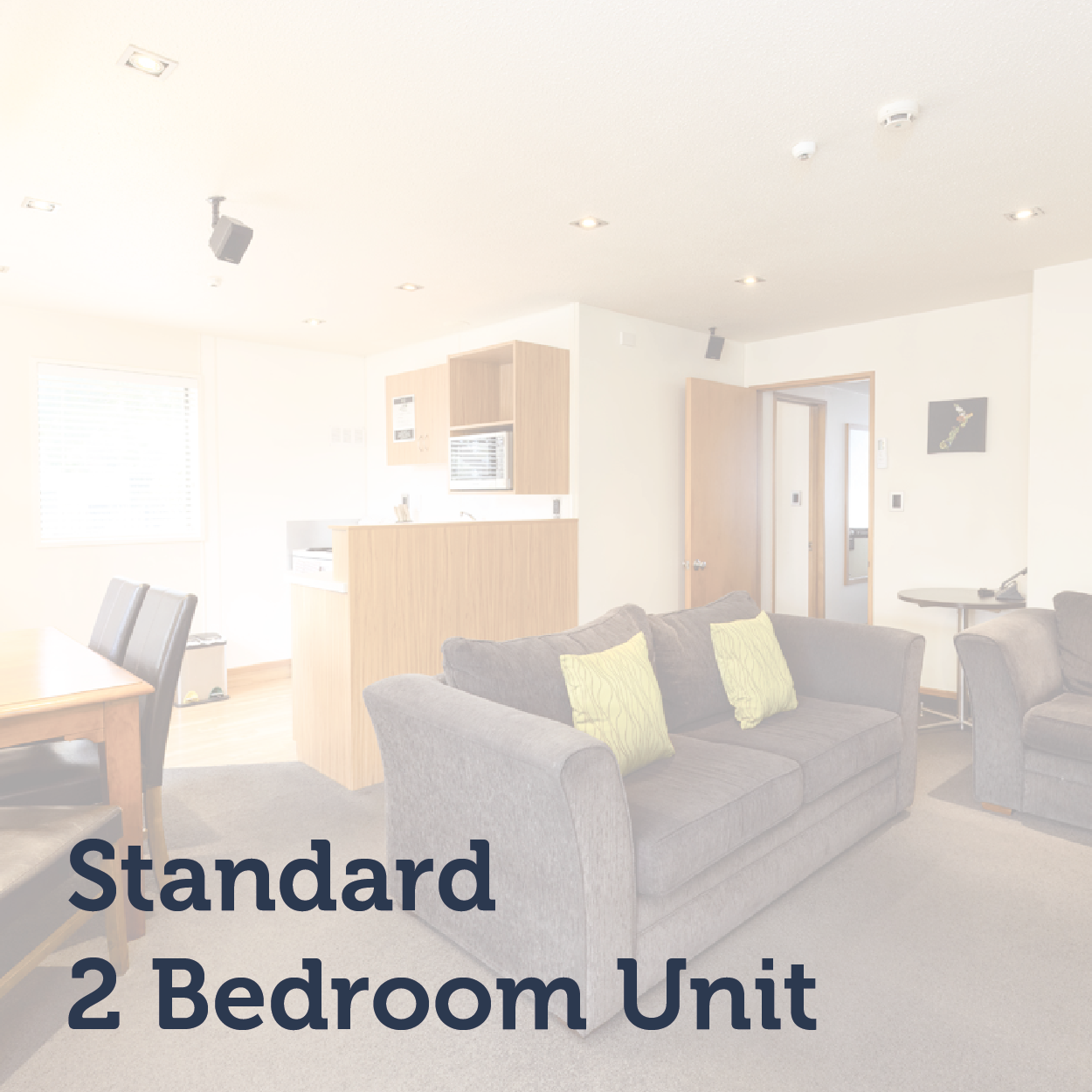 Explore the Standard 2 Bedroom Unit