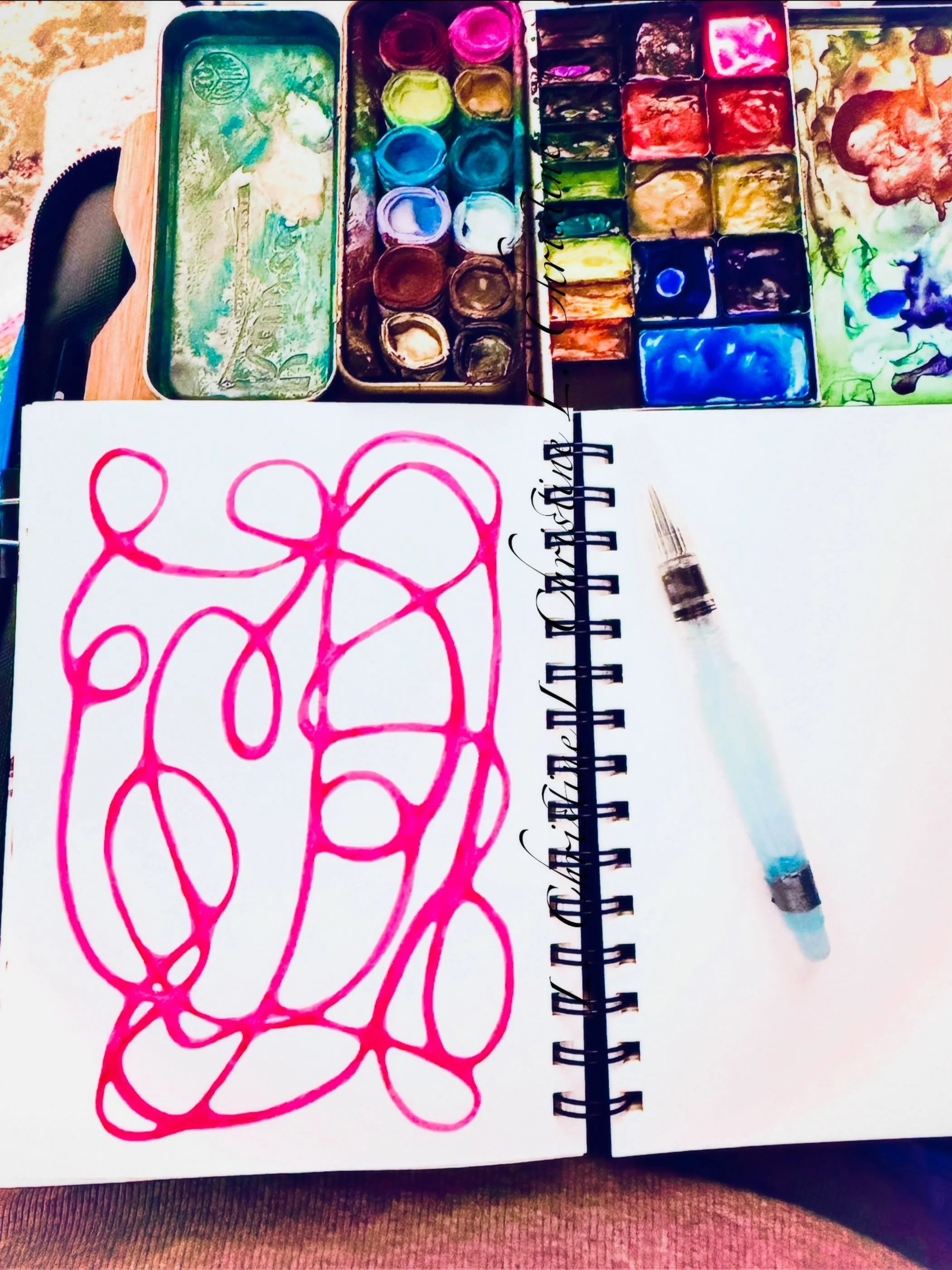 The first pink I came back to was hot pink. Then I wanted soft muted pinks for the longest time. Now I&rsquo;m looking for mid tone pinks, fuchsia, and magenta. I think there is definitely something to Pink Theory. Coming back to yourself, healing fr