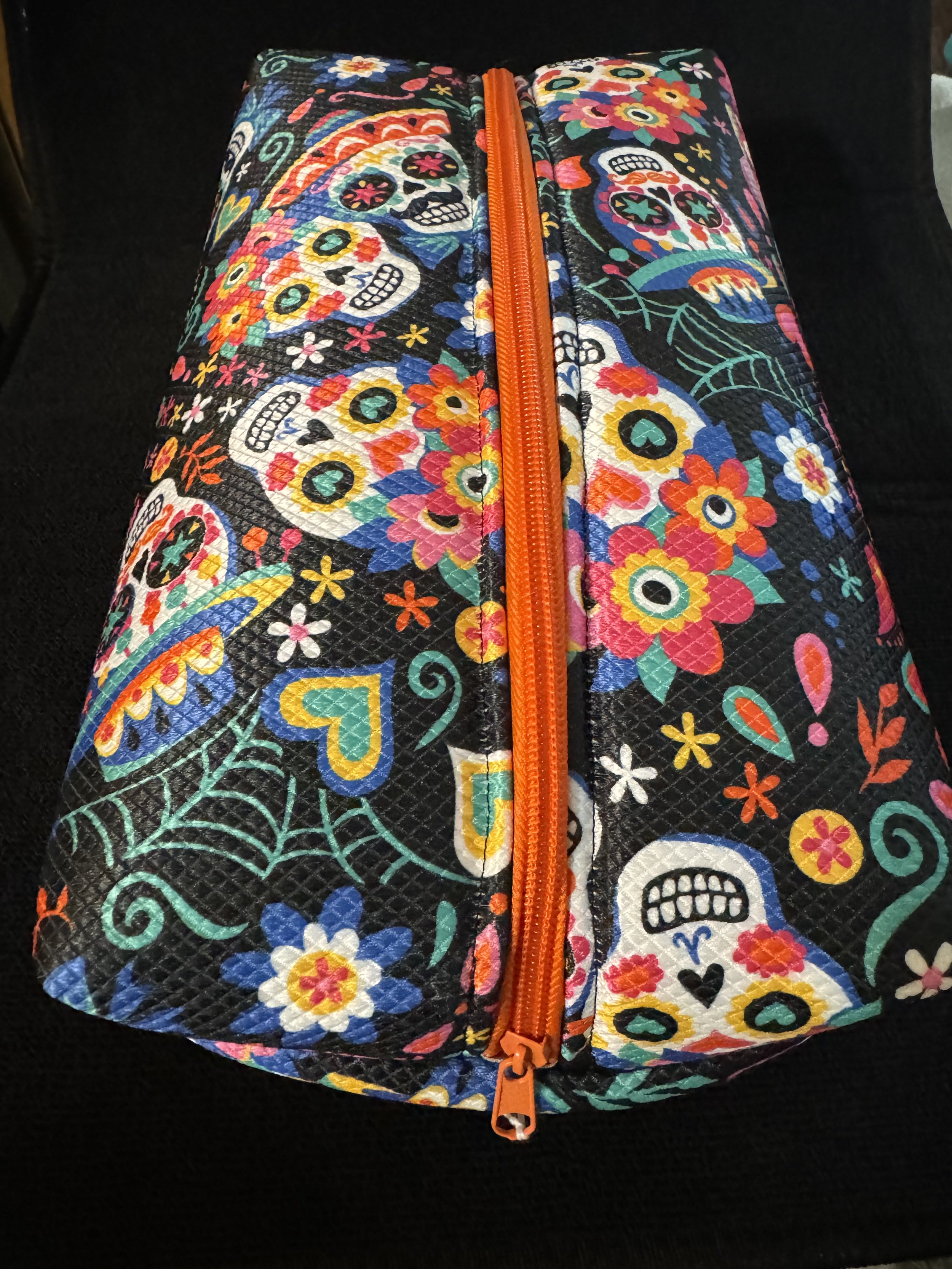 Sugar Skull Boxy Bag - Large
