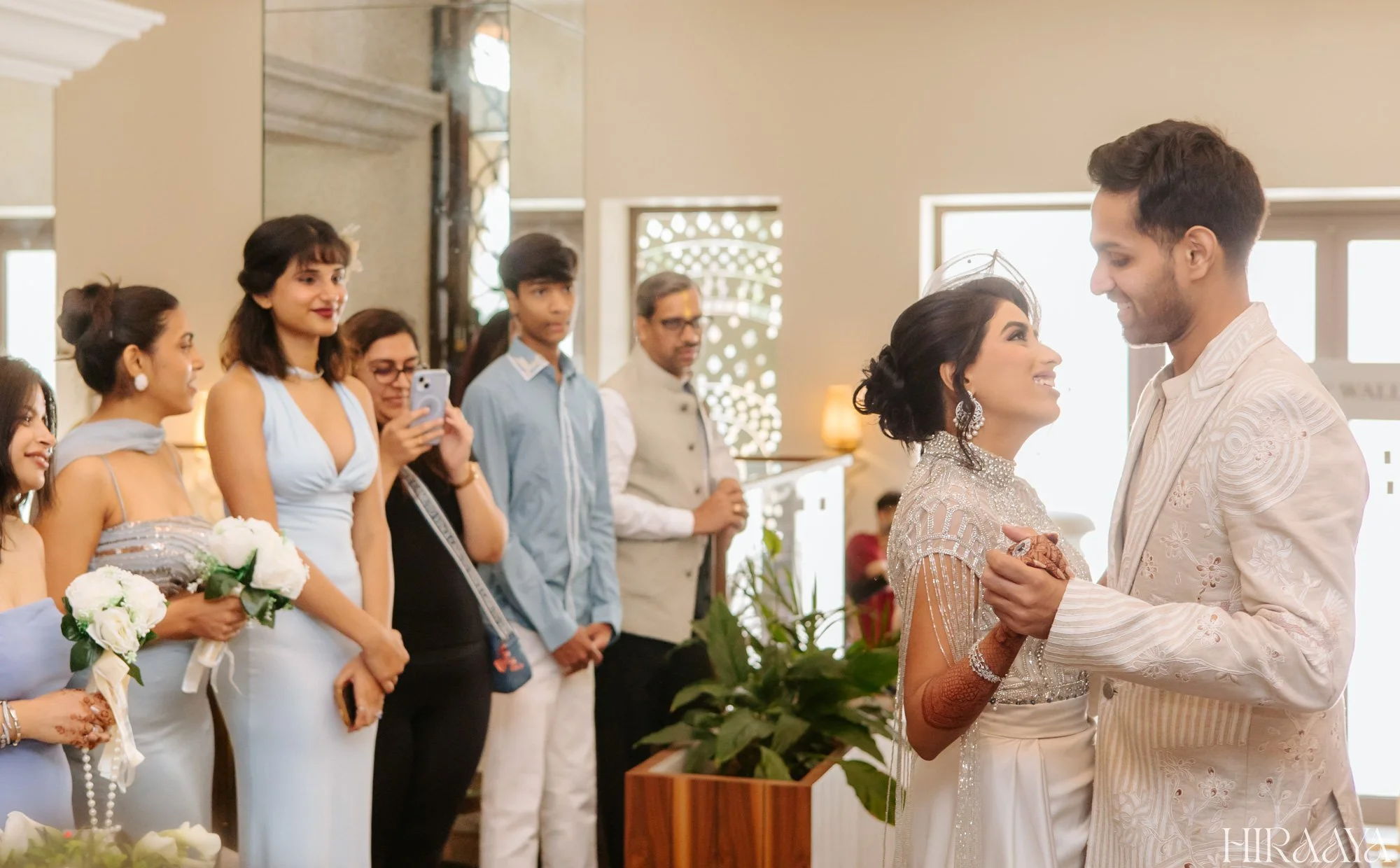 Sakshi Somansh, Hiraaya by Aayushi, Tiffany Brunch, Tresind, One and Only Grand Mirage, Indian white wedding, Indian vows event, Vow exchange, Speeches, Unique Wedding Event Idea, Unique Wedding Theme, Indian Wedding Photographer-20.jpg