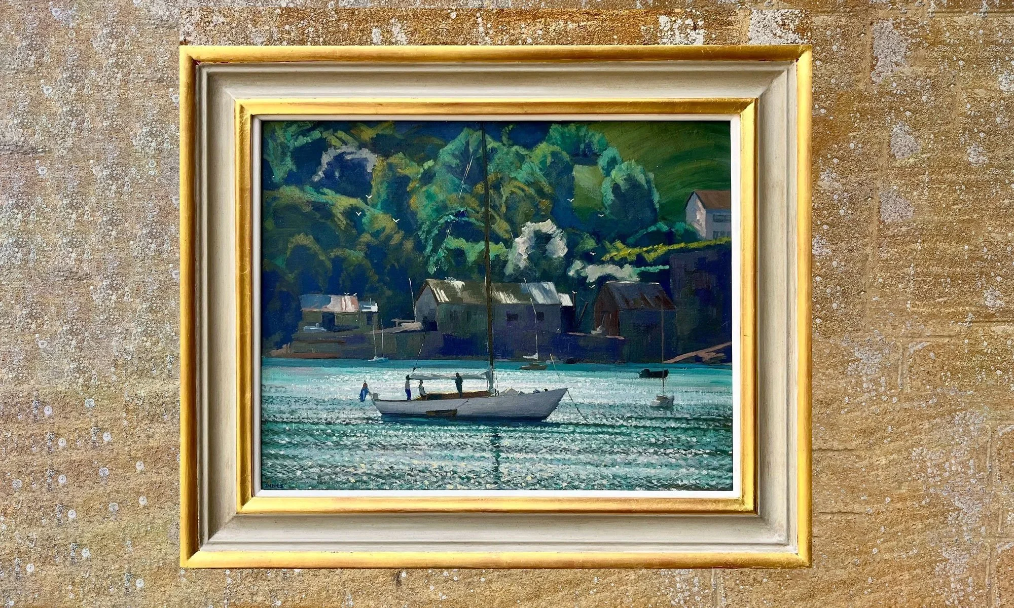 MORNING SUN AT FOWEY