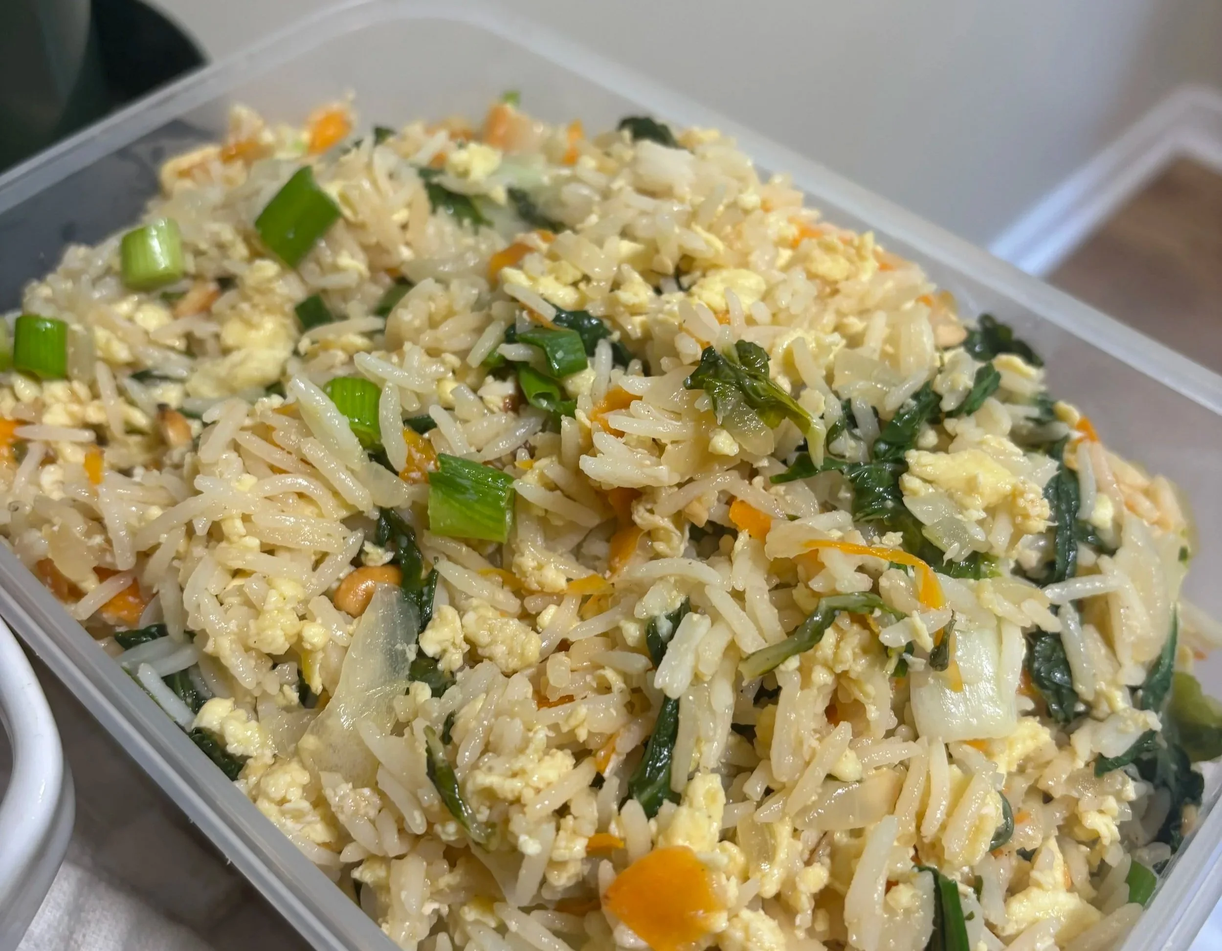 Building on a Budget: Egg Fried Rice Meal Prep