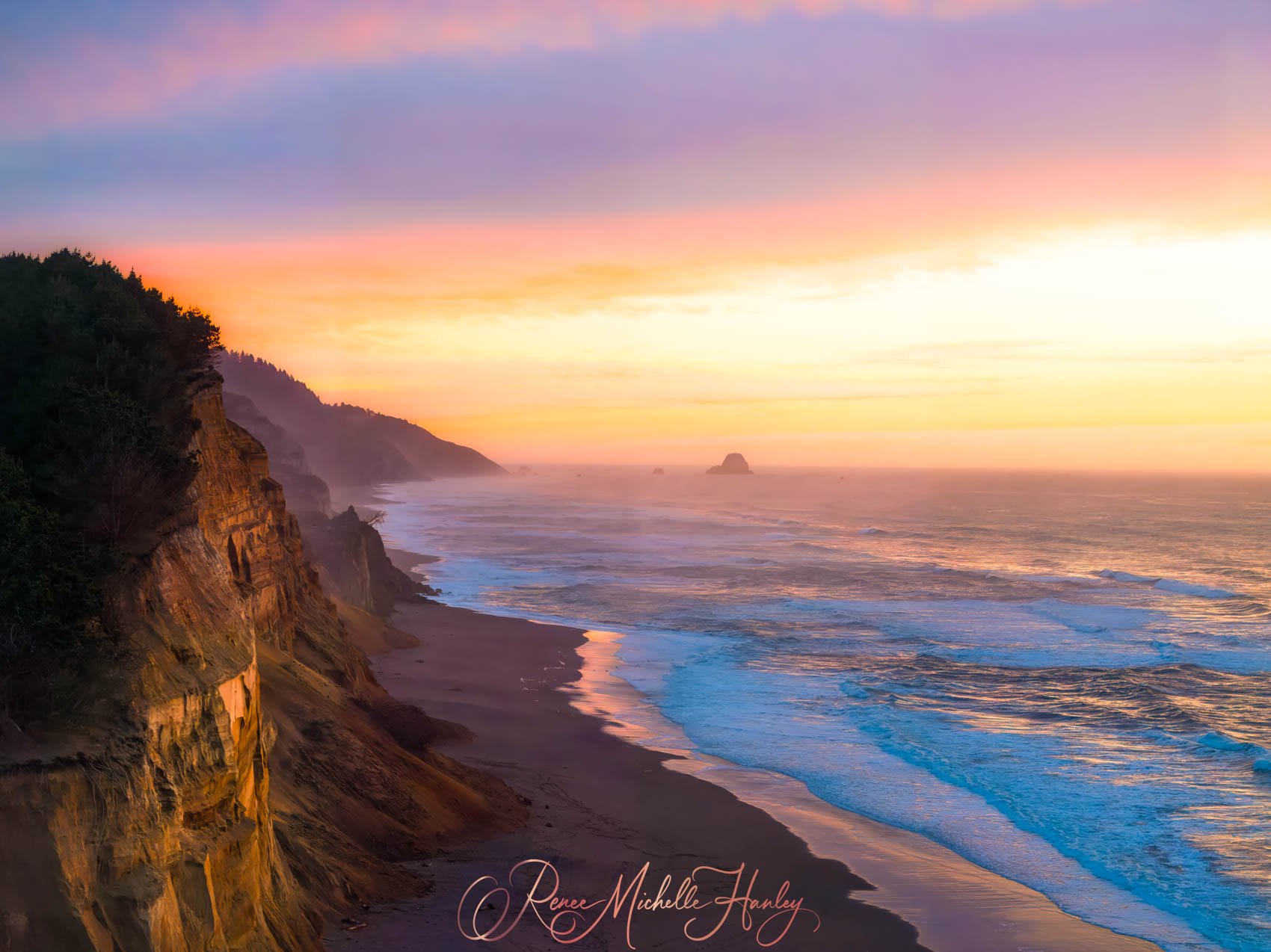 Surreal Sunset /Centerville Beach Ca