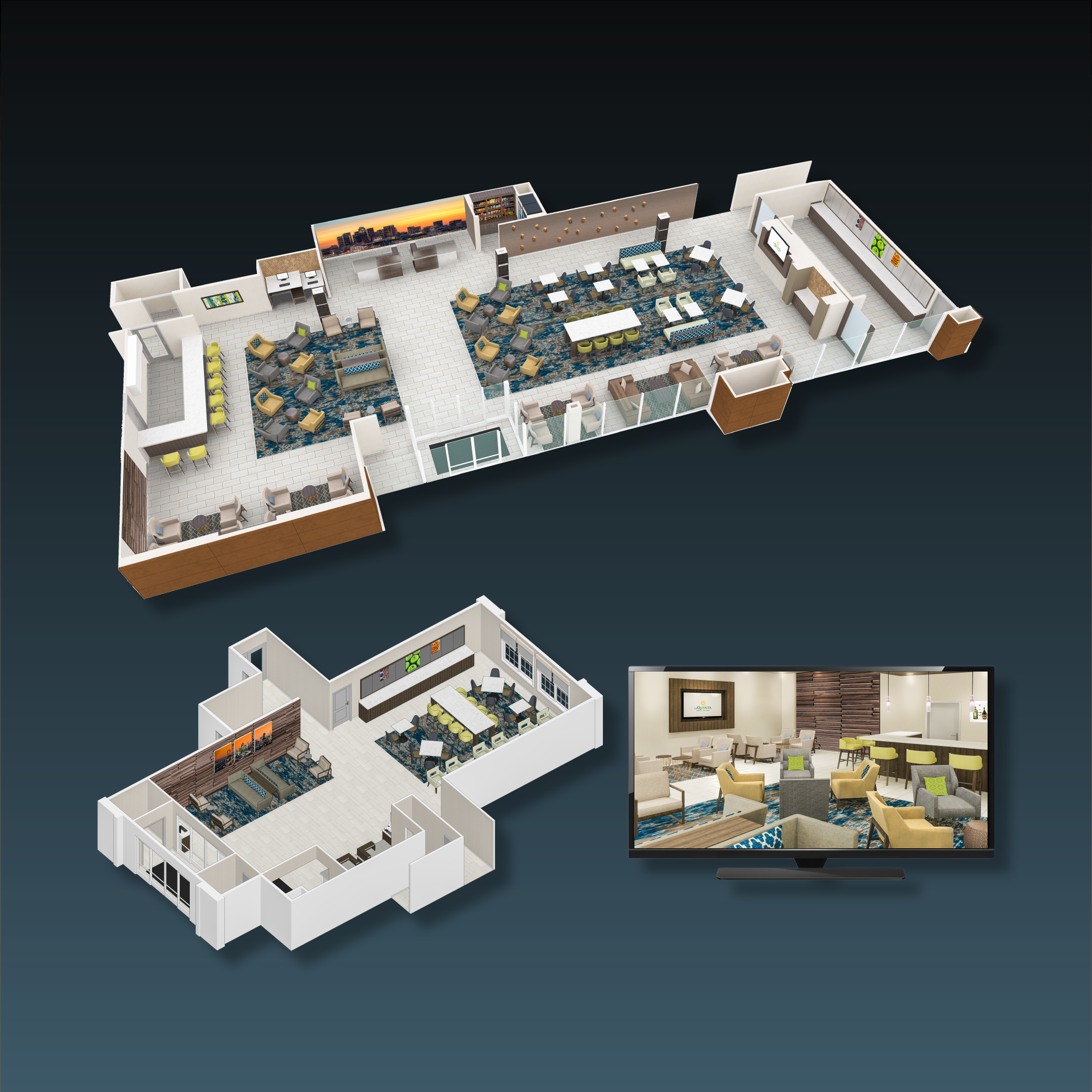 3D walkthroughs & isometrics