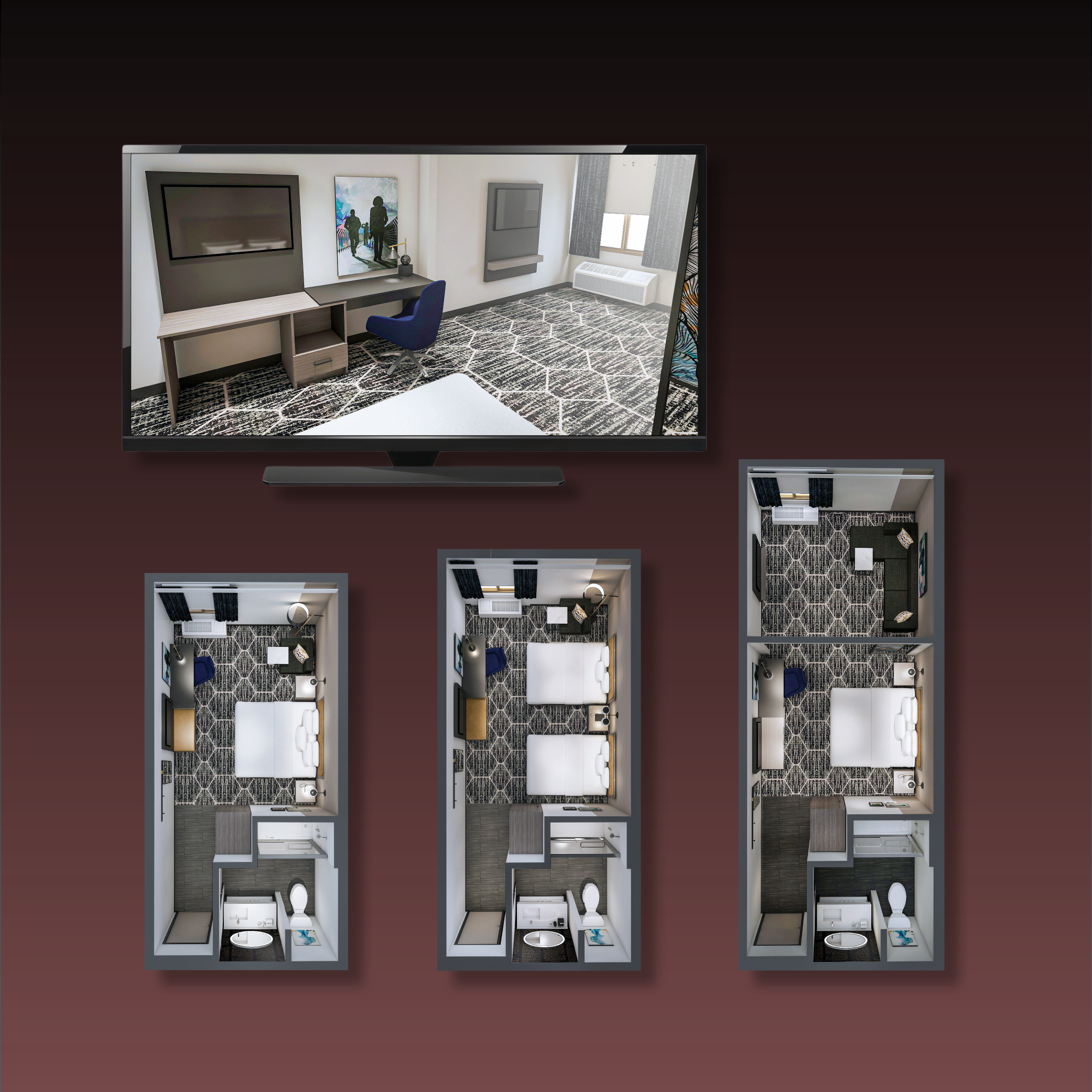 3D walkthroughs & isometrics