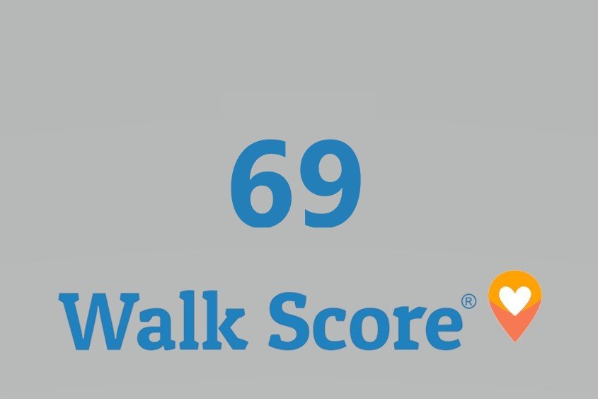 Somewhat Walkable. A convenient location where many daily errands, local dining, and services can be accomplished on foot without needing a car.