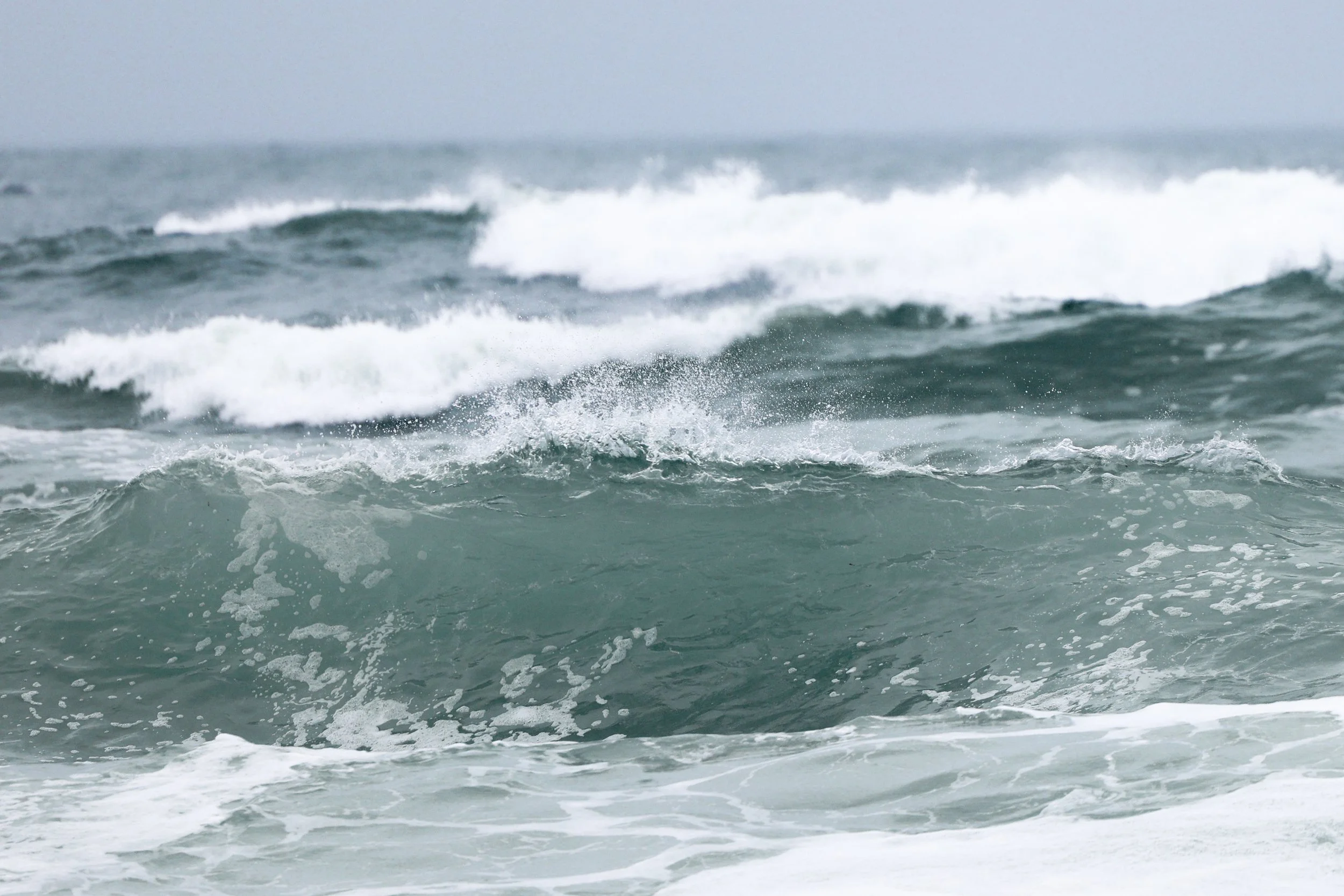 Waves at Hampton Beach, New Hampshire