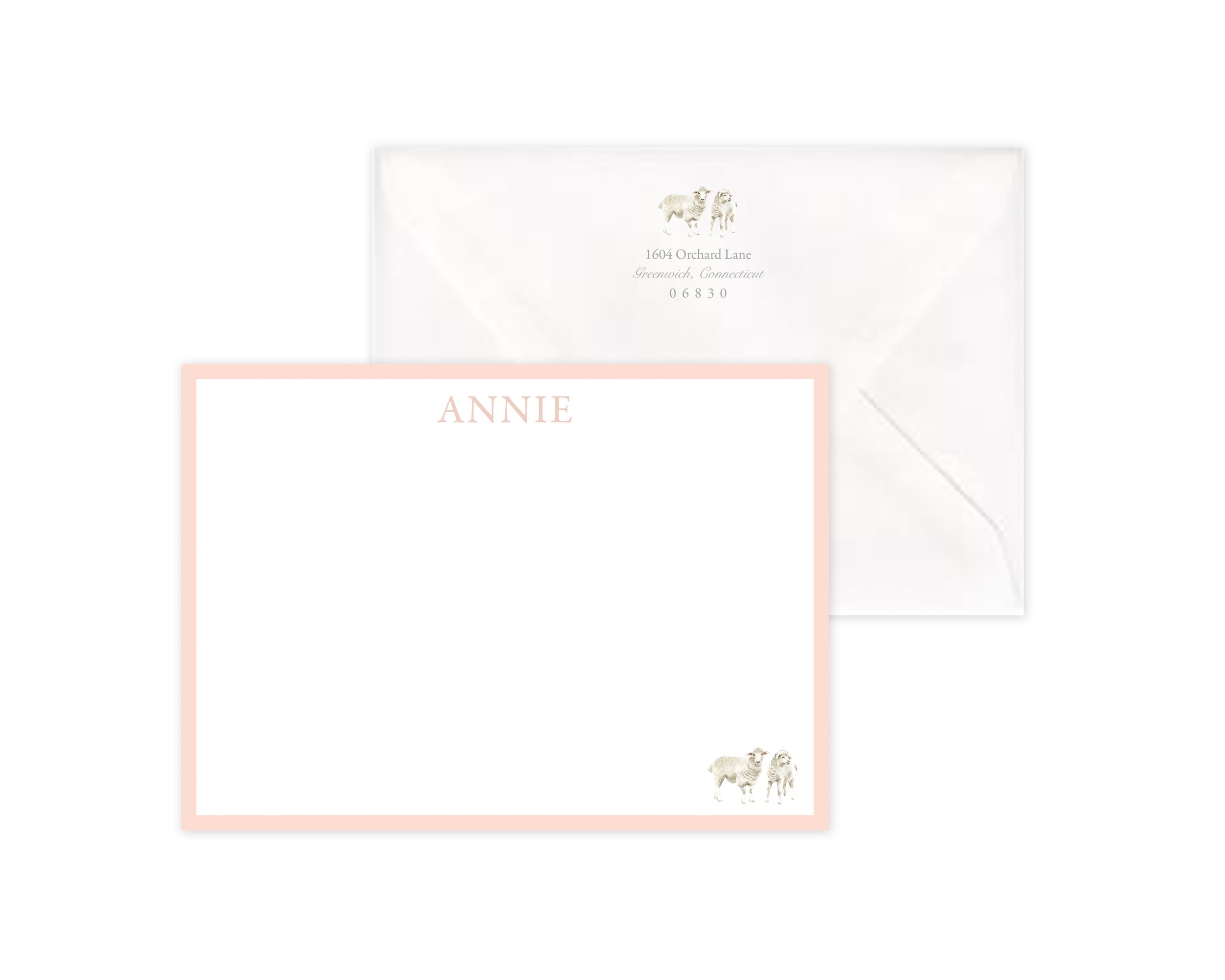 Stationery - Classic Pink Sheep Display I.jpg
