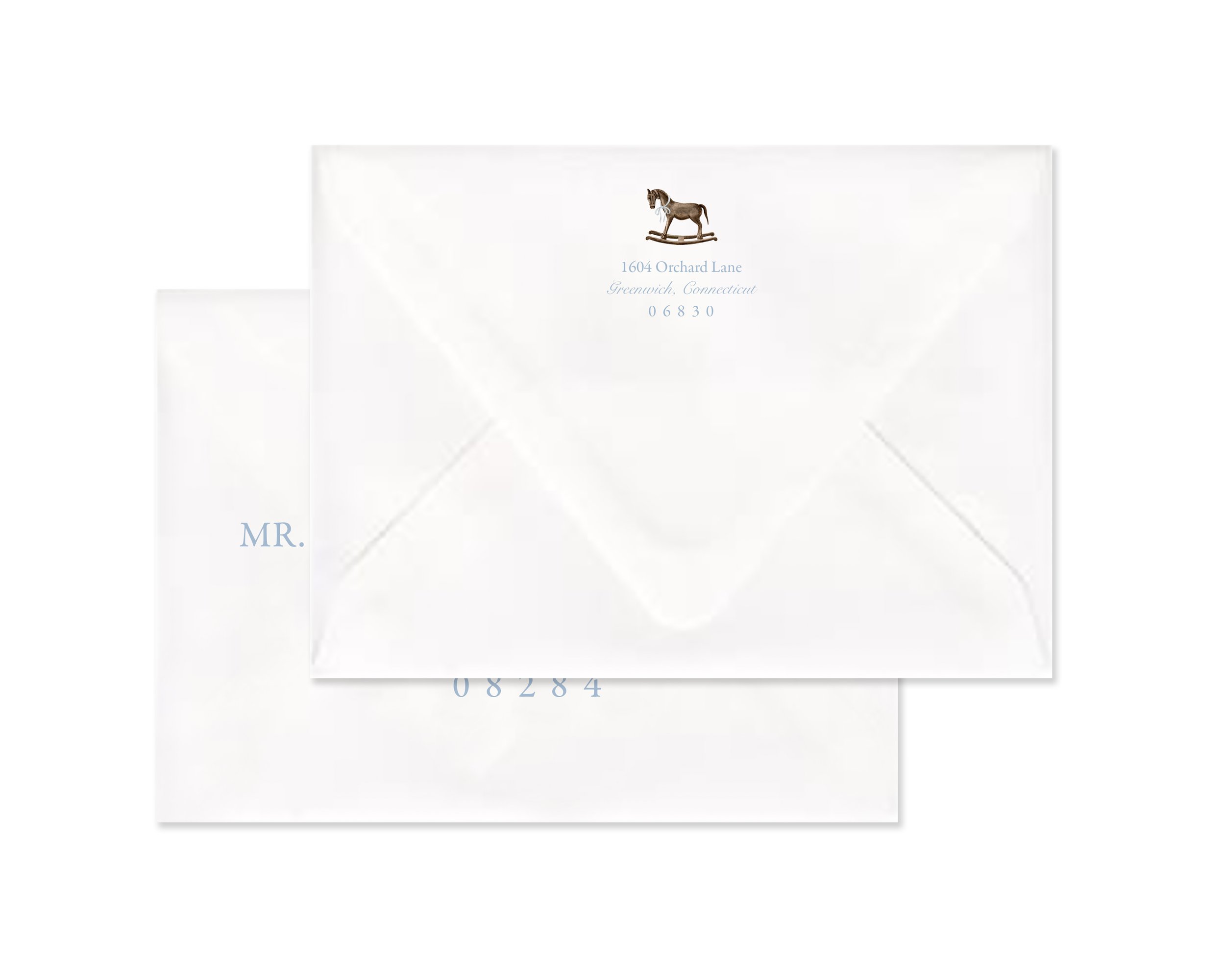 Rocking Horse - Blue and Red Envelope Display IV.jpg