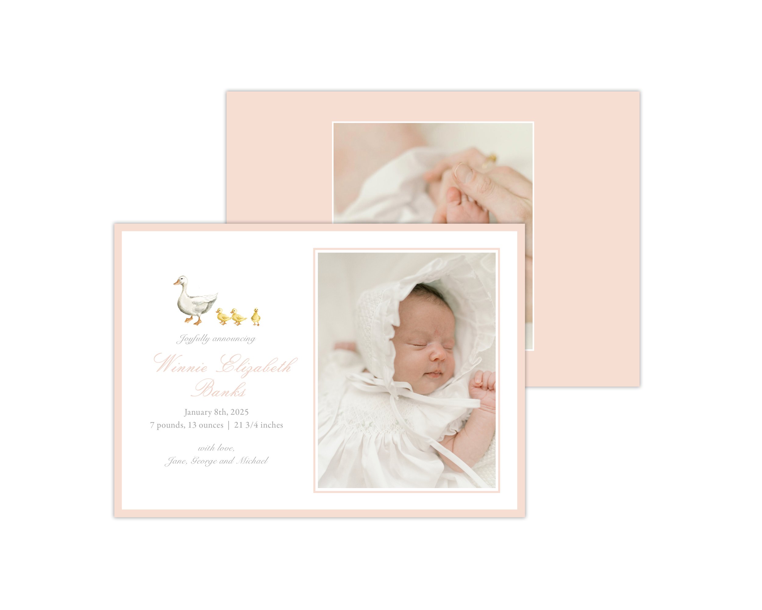 Ducklings - Girl Landscape Script Display I.jpg