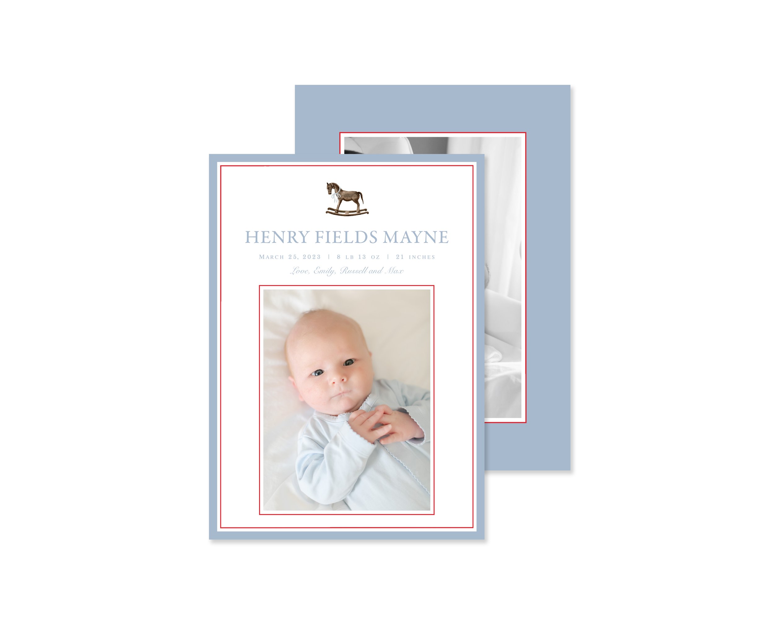 Rocking Horse - Blue and Red Vertical Display I.jpg