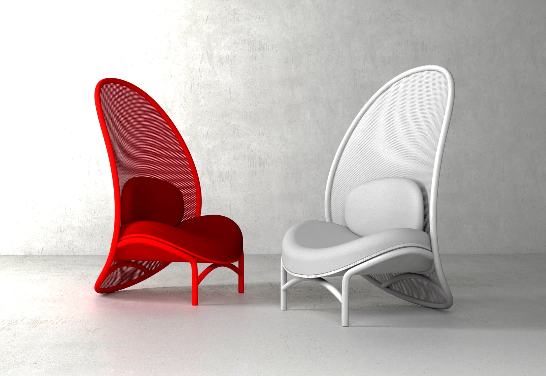NEW! Chips Lounge chair - beech finish&nbsp;- $4,743 LIST