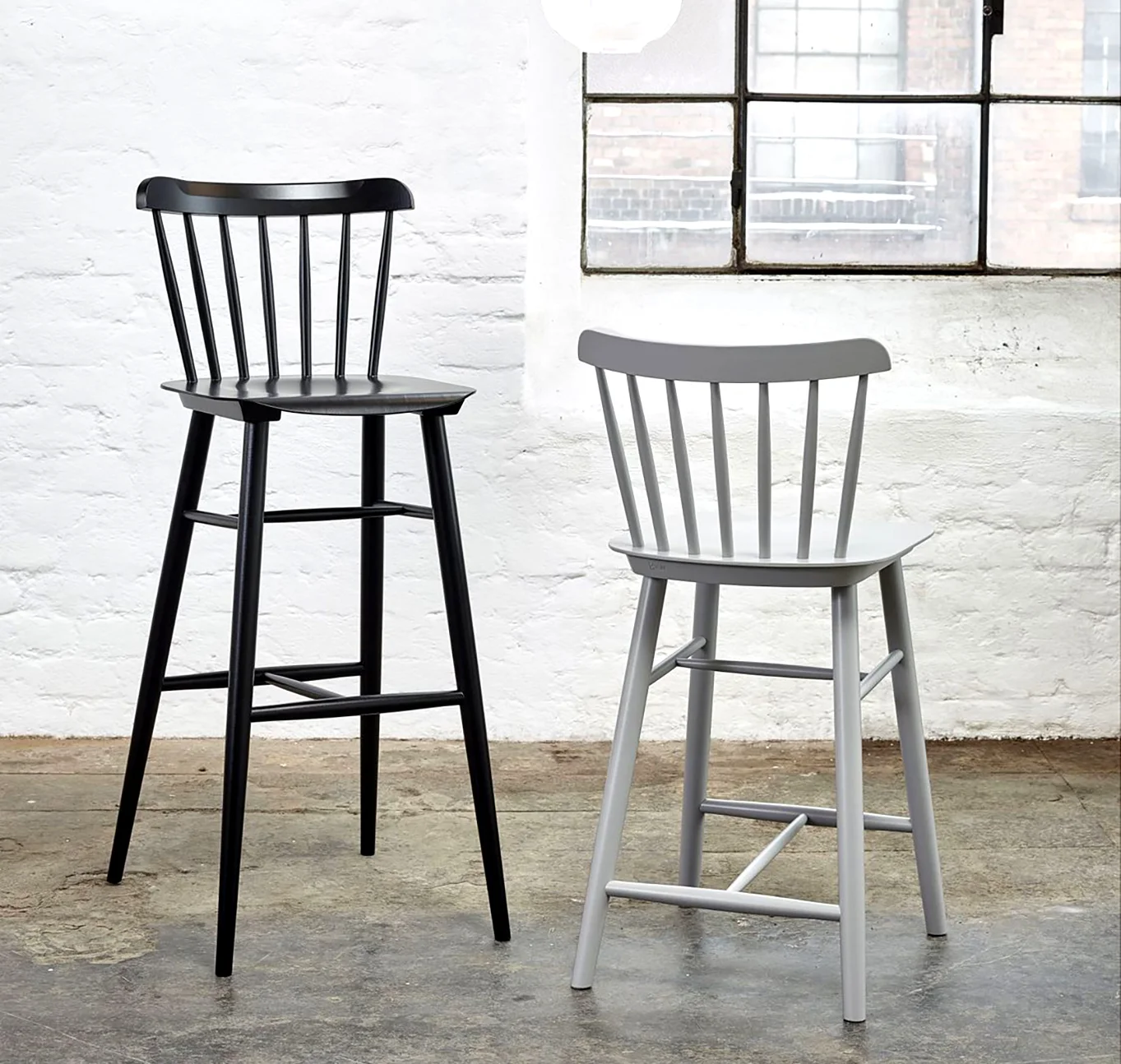 NEW! Ironica Barstool - beech finish - $418 LIST for Counter Ht.