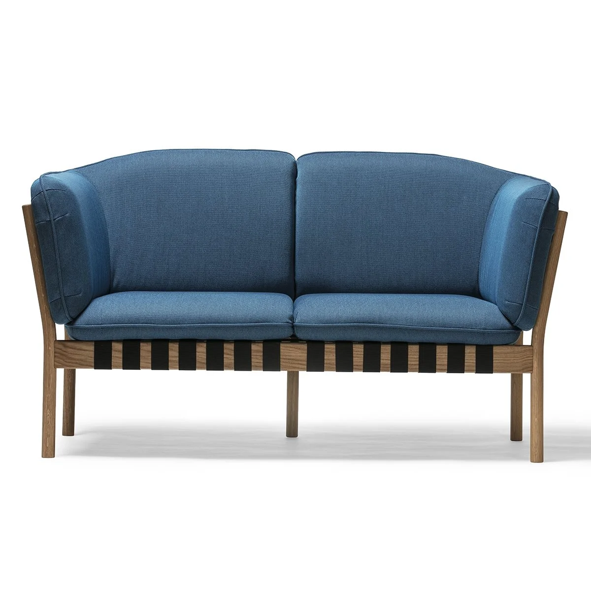 Dowel Two-Seater - oak finish - 57.8”L, $4,283 LIST 