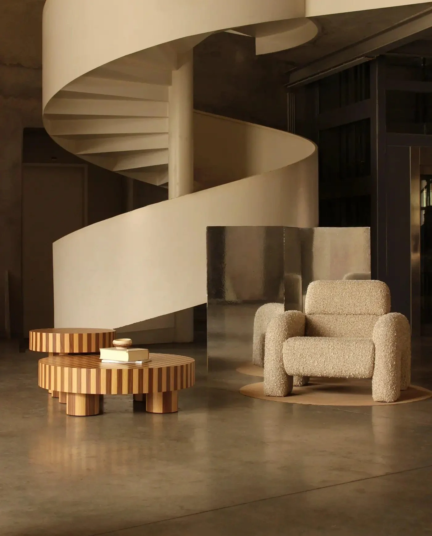 The Vertigo Chair by @mambo_unlimitedideas  celebrates the beauty of structure.

Every element can be tailored: velvet or leather upholstery, and solid wood feet in tones from Natural Oak to Choco. A study in balance between artistry and adaptability