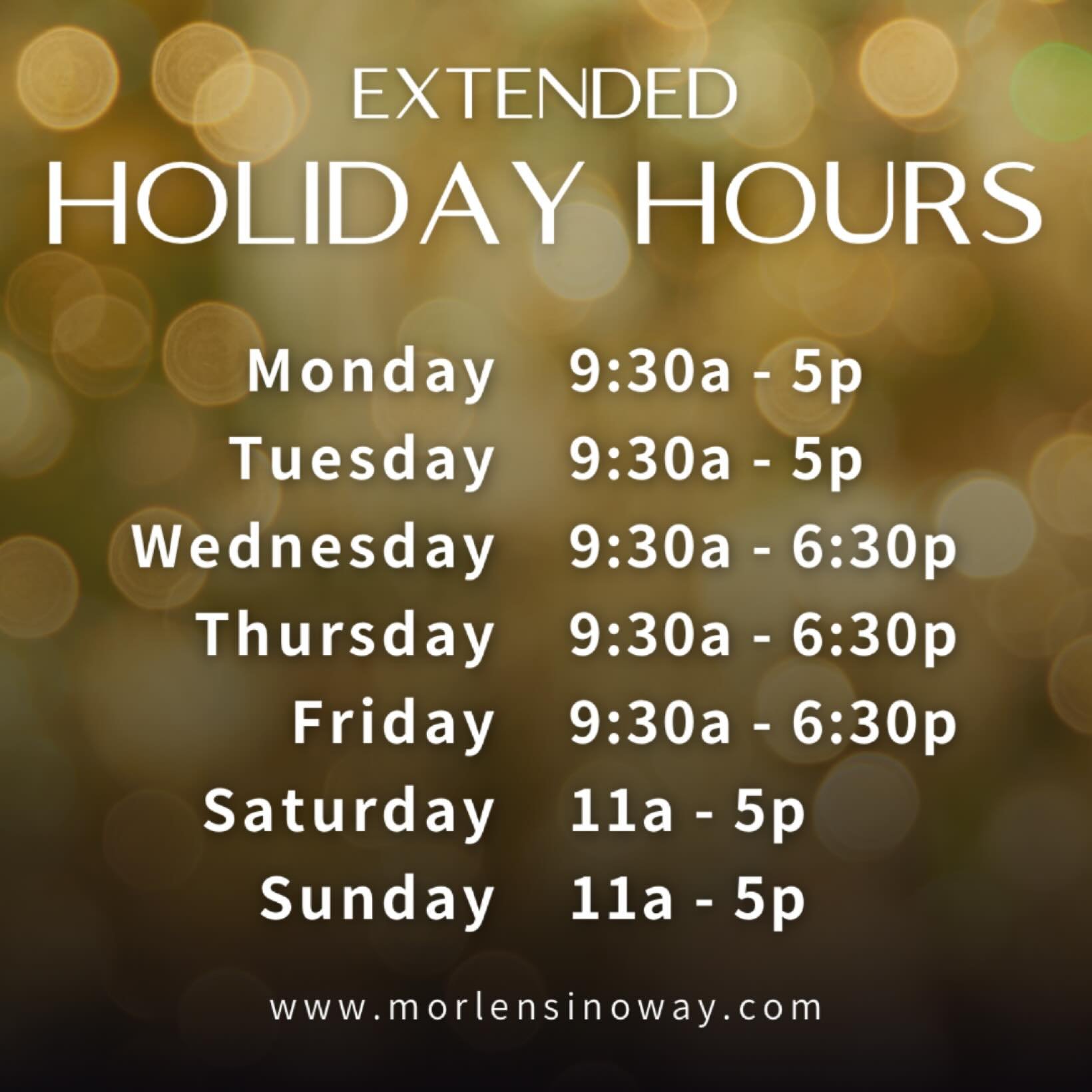 Extended hours start TODAY &mdash; which means more time to explore the unexpected.

 Visit us in the West Loop or shop our curated pieces online at www.morlensinoway.com
 📍 1052 W. Fulton Market, Chicago