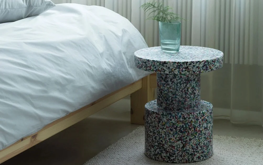 IYKYK: The Bit Stool does it all. 

A sculptural accent, a casual seat, a side table when you need one. Its playful form and speckled texture allow it to blend effortlessly with any style while still elevating the room. Proof that the most versatile 