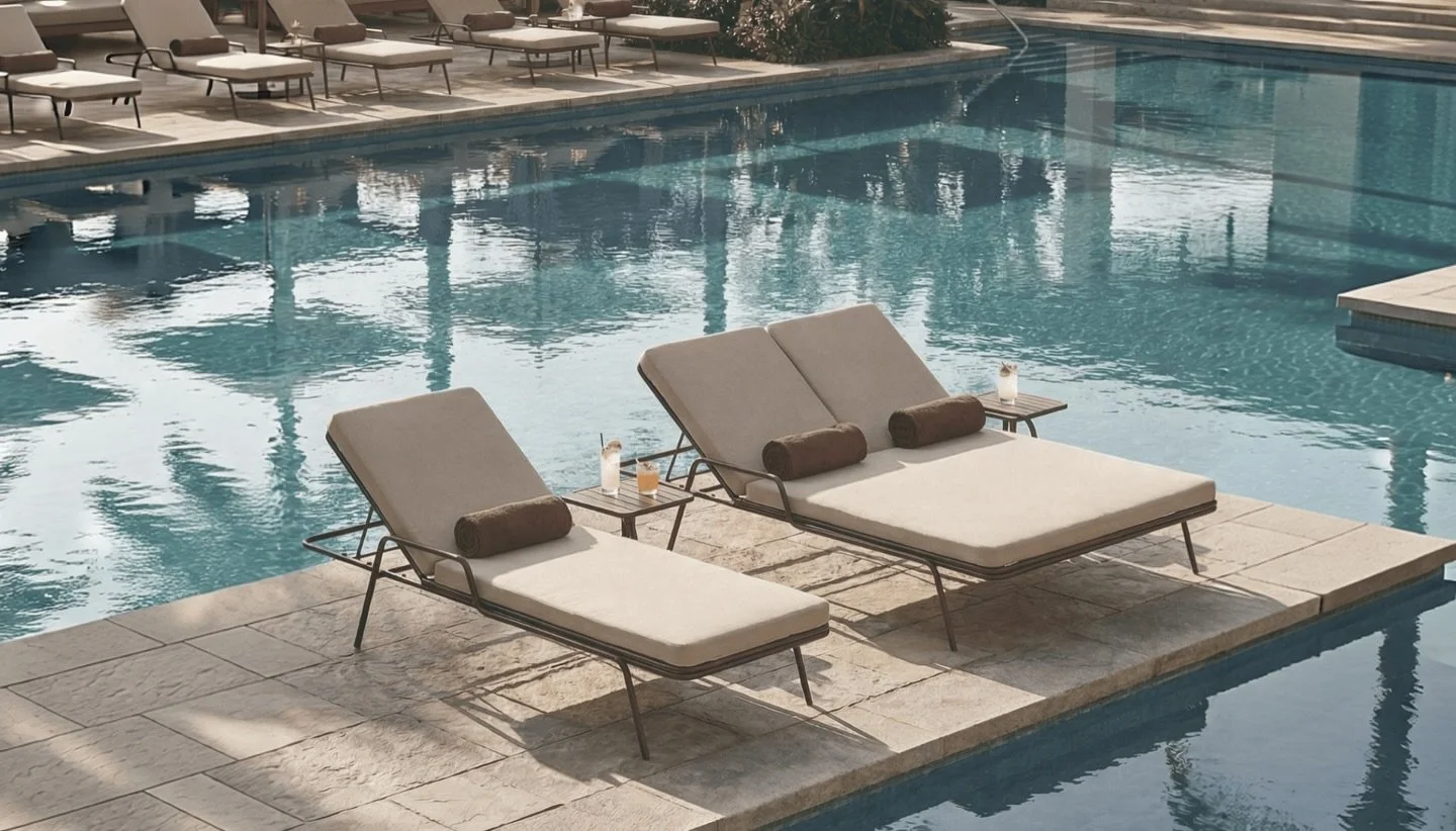 Ready to step outside? ☀️

Meet ONA, the new sunlounger by @isi__mar 

Simple, balanced, pure serenity. 

Made from 100% recycled and recyclable aluminum.

Chat with our team at Morlen Sinoway Atelier to discover these and more. Your outdoor space aw