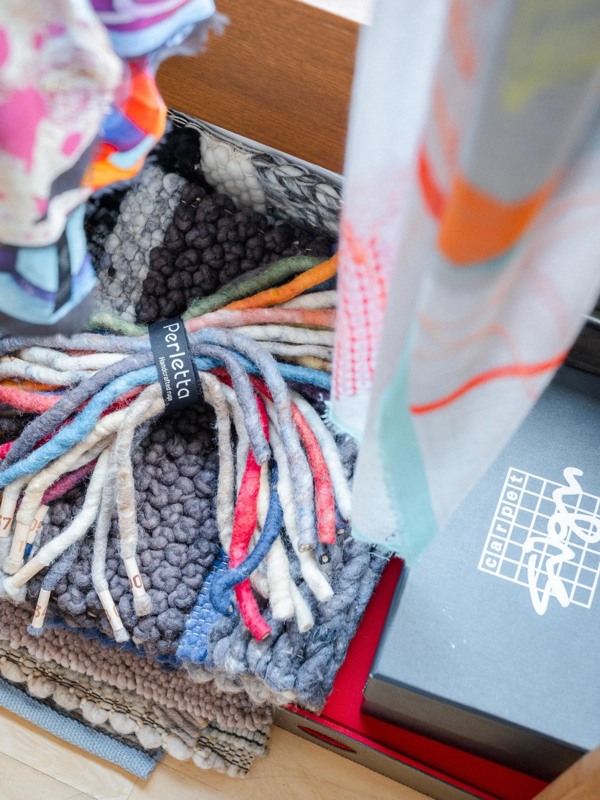 Where every project begins.

Wood, wool, felt, lacquer, and more. A material library built to be touched, compared, and layered.

Work with the team at the Atelier to pull, pair, and refine the right combinations for your project.