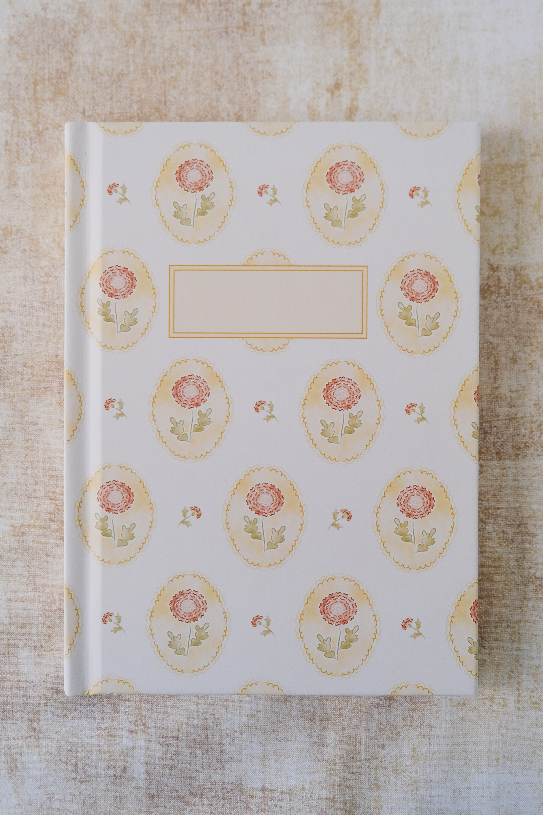 Hard Cover Notebook - Marigold