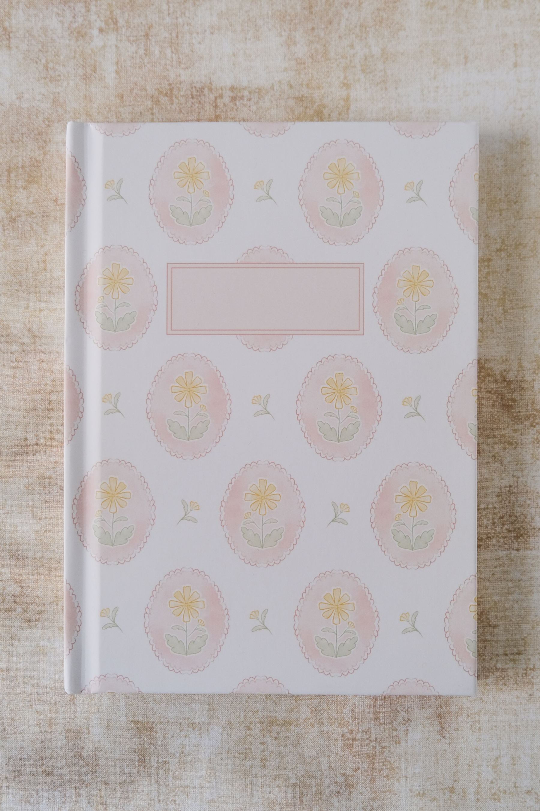 Hard Cover Notebook - Daisy