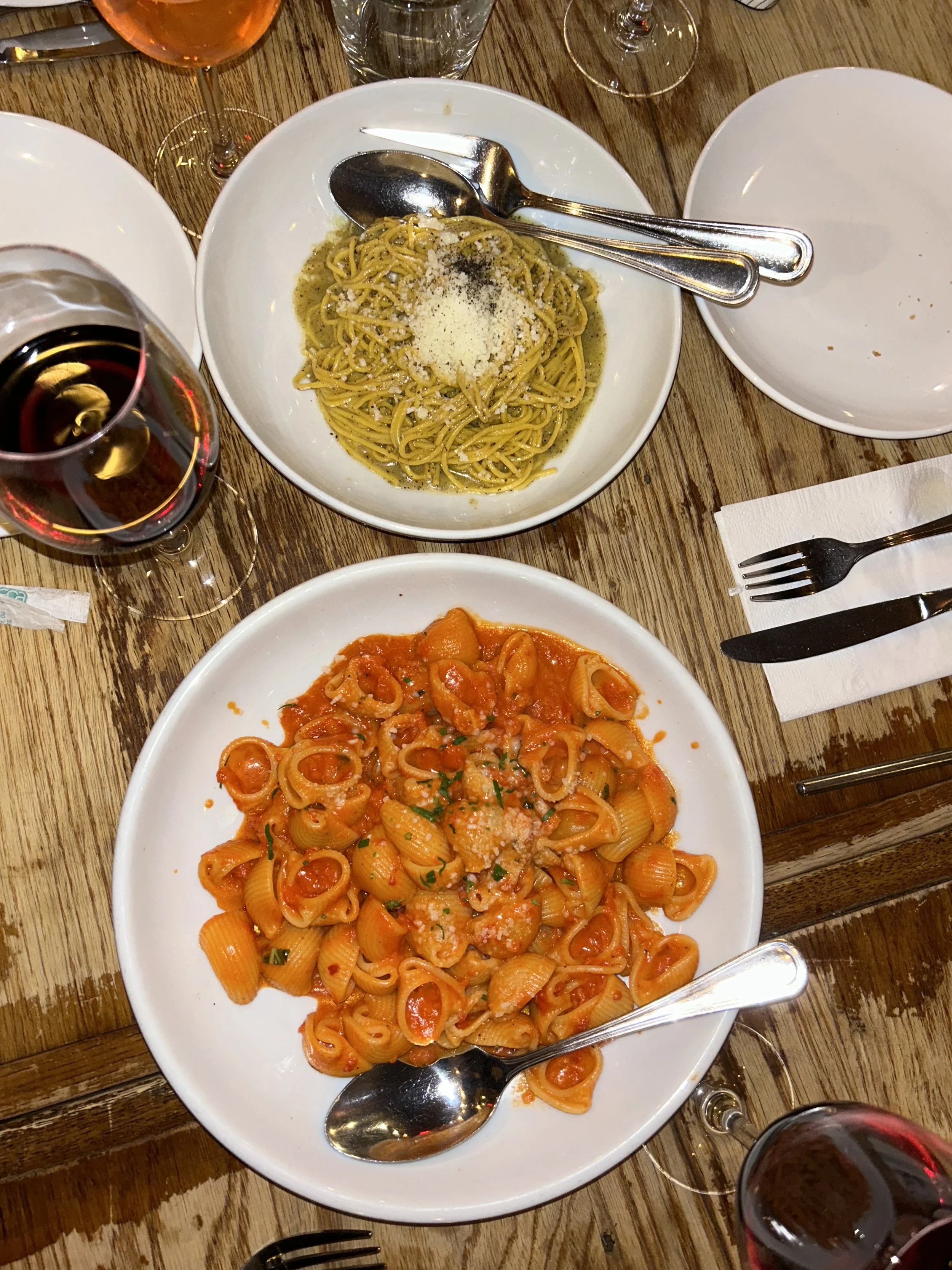 West Village
- Dante (Italian)
- Olio E Piu (Italian)
- American Bar (American)
- Alta (Mediterranean)