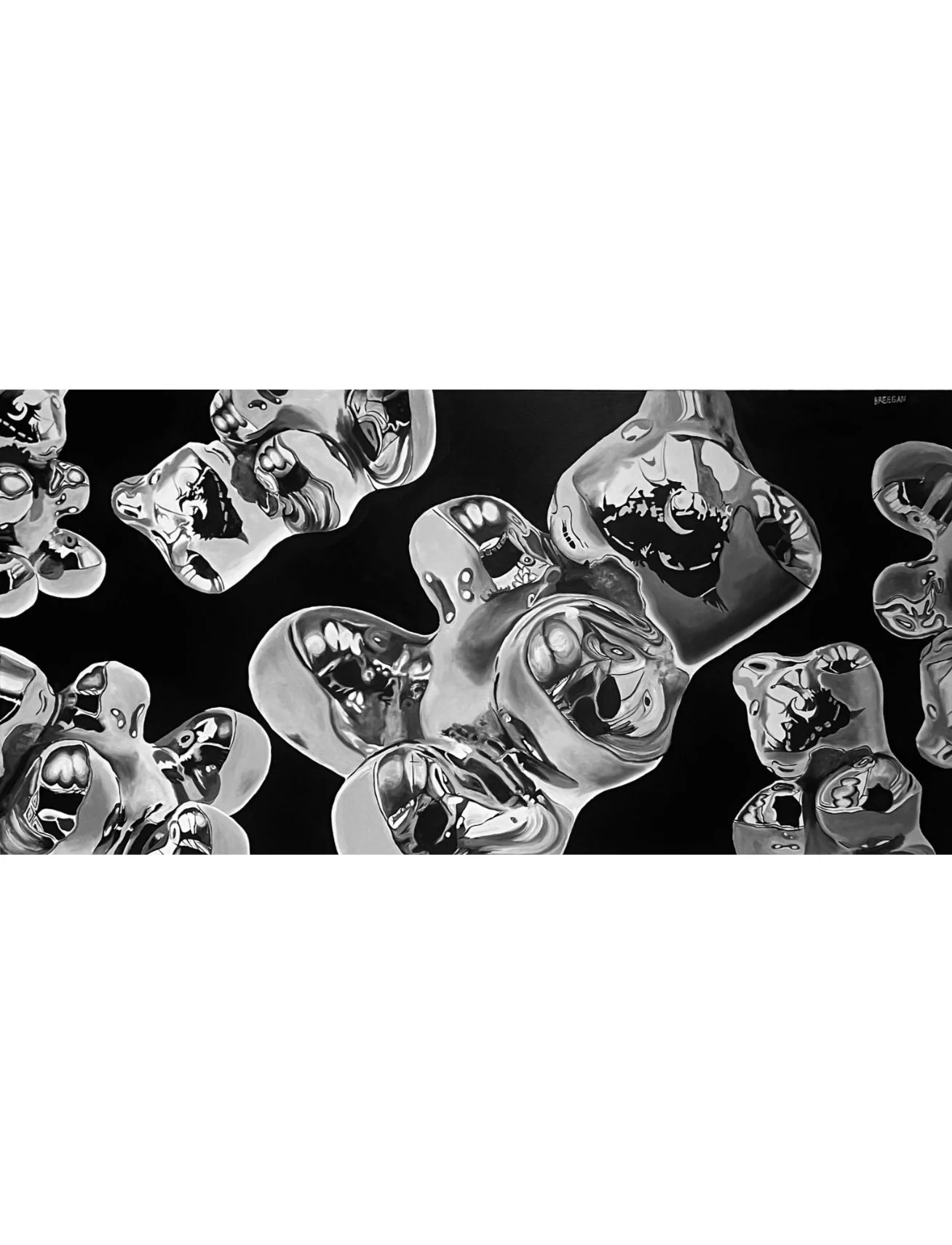 Black & Silver Bears by Breegan Cummings