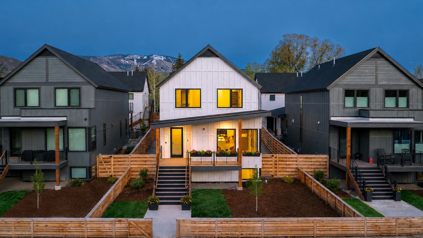 Eighth Street Homes  - a collection of Three Modern Luxury New Construction Single Family Homes  in Downtown Steamboat