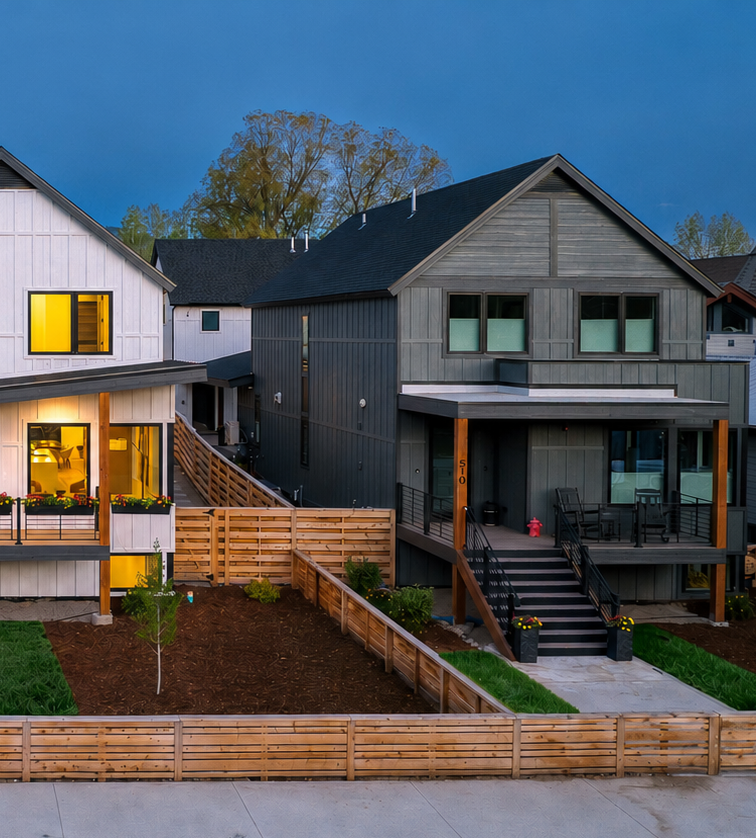 814 8th Street - Eighth Street Homes  - a collection of Three Modern Luxury New Construction Single Family Homes  in Downtown Steamboat