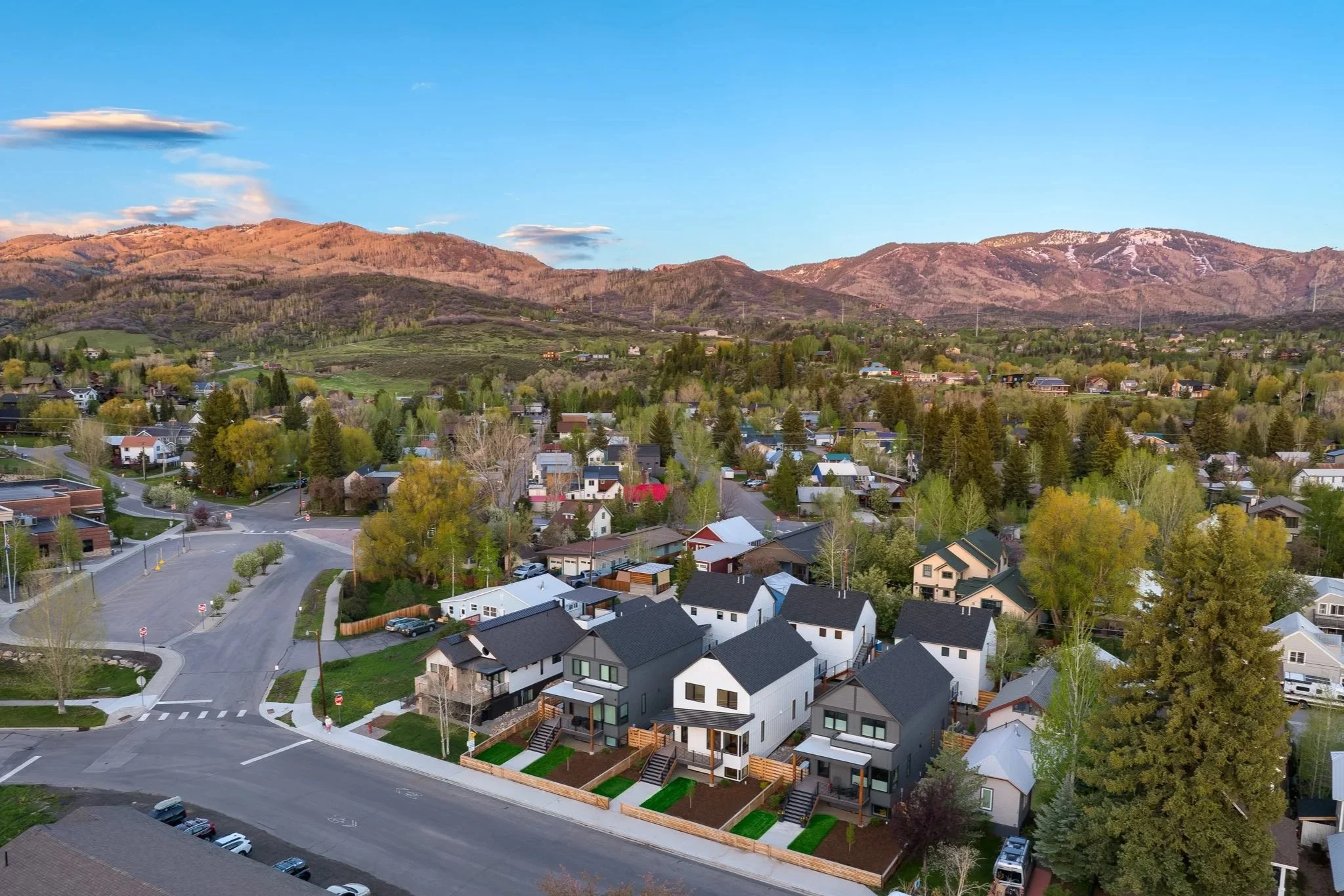 Eighth Street Homes  - a collection of Three Modern Luxury New Construction Single Family Homes  in Downtown Steamboat
