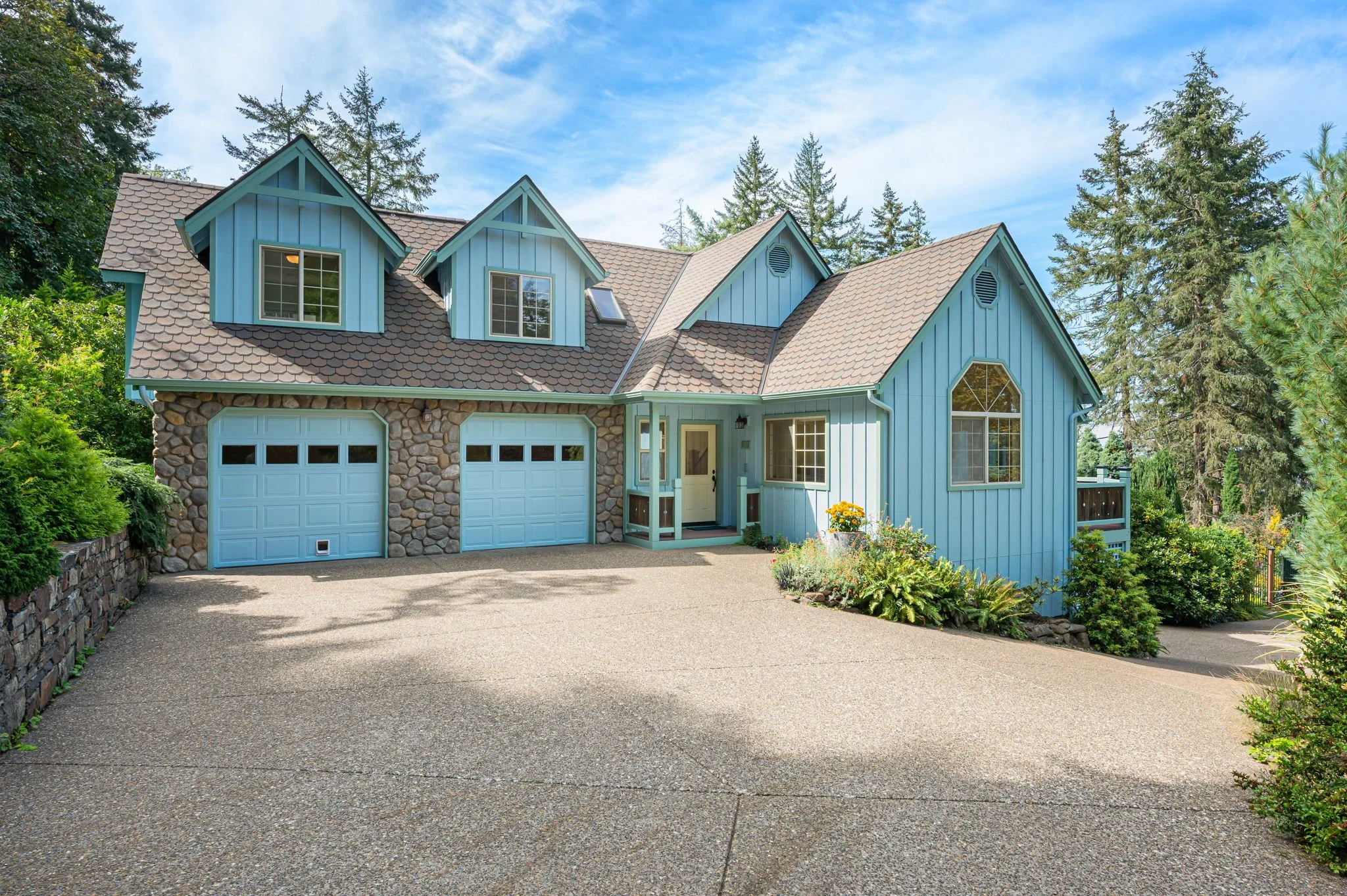 One of Eugene’s Most Unique Homes: A Whimsical Alpine-Inspired Retreat in the Hills