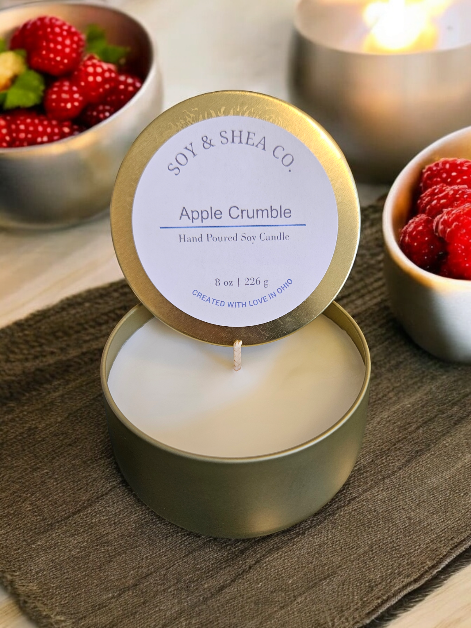 Apple Crumble 8oz Candle