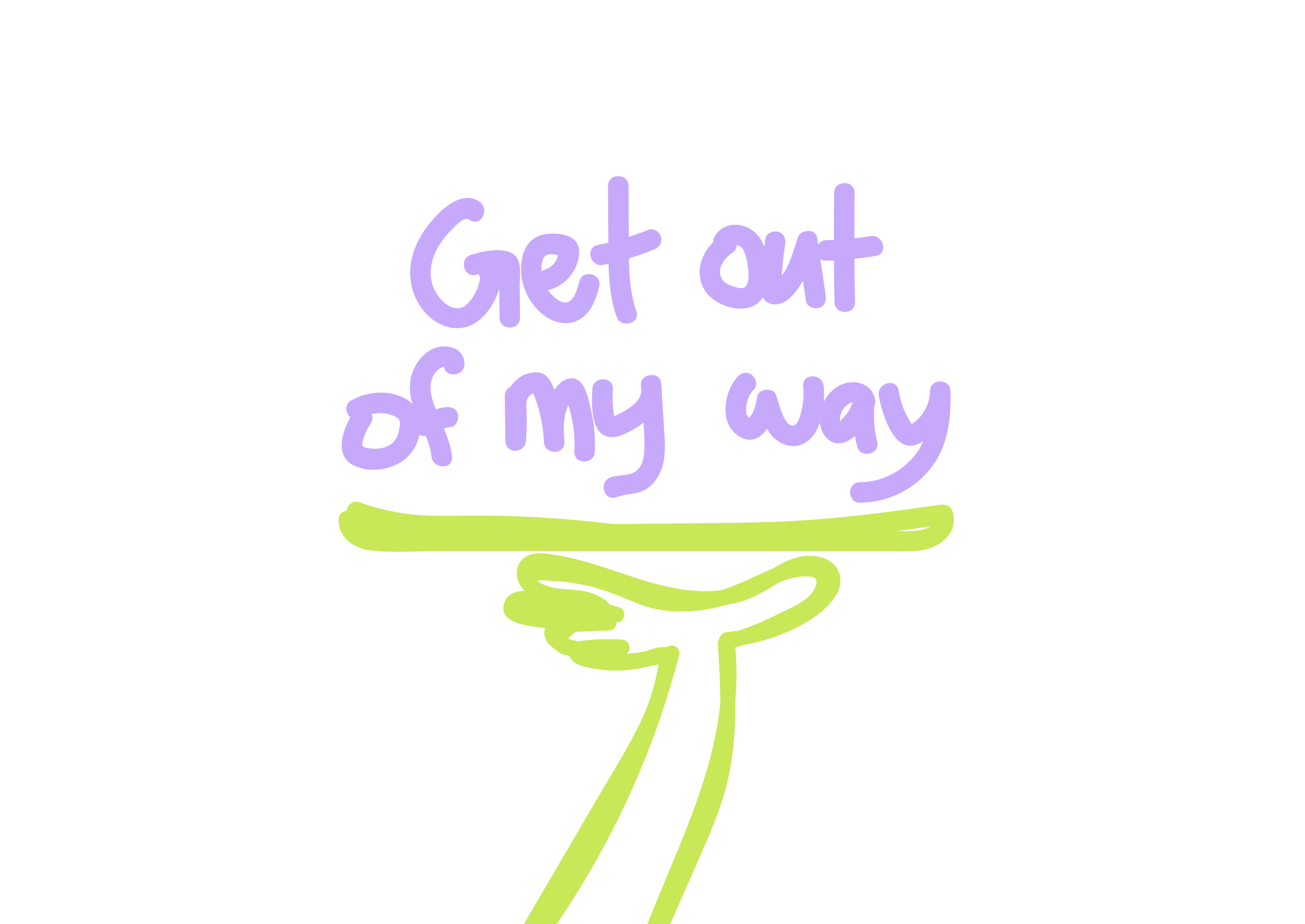 Dear Penny: Get out of my way