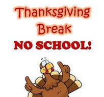 Thanksgiving - No School