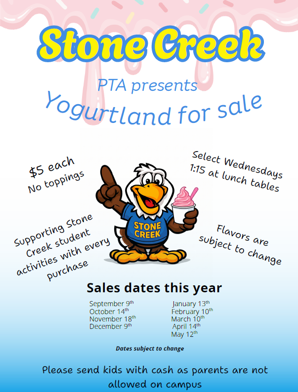 Yogurtland sale 