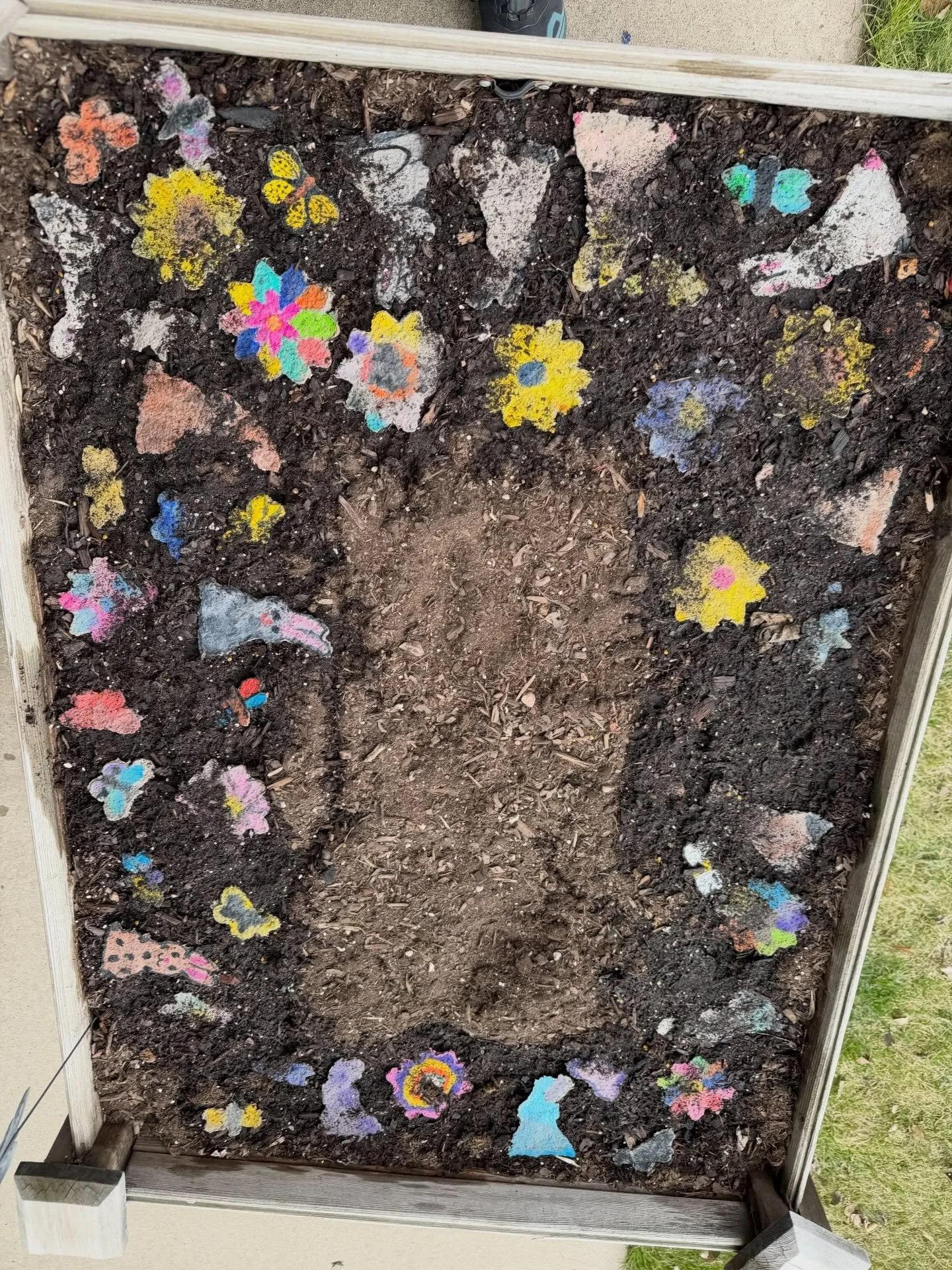 Painting and planting experience for Earth Day! Thanks to @Benedictine Assisted living #ndlegendary #earthday #plantwildflowers #artonthebrain