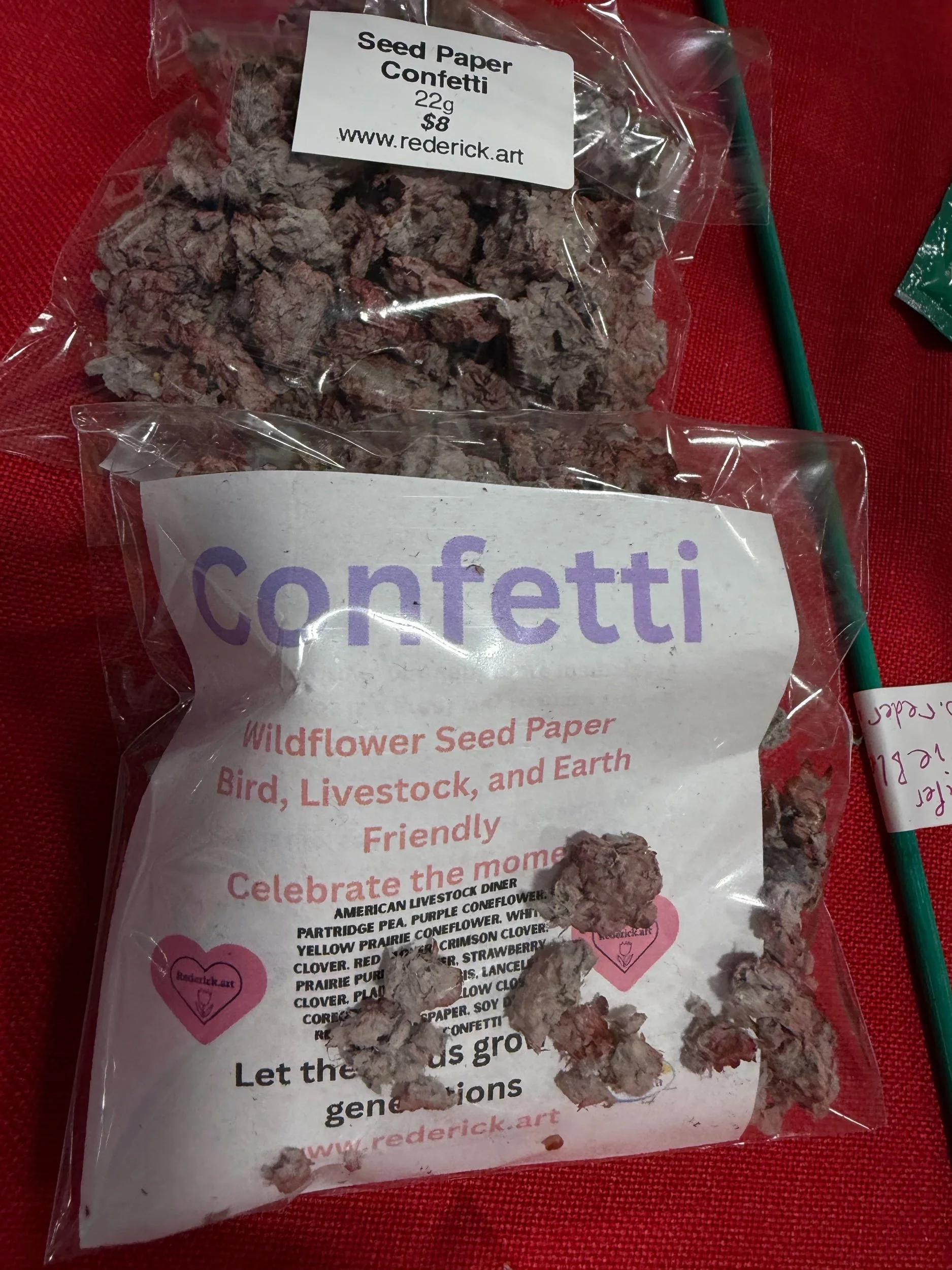 Seed Confetti, Eco Friendly