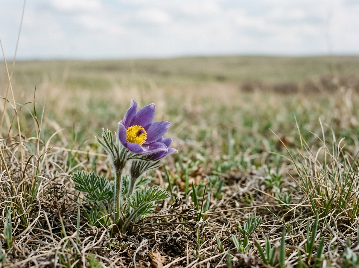 PasqueFlower Plantable Art