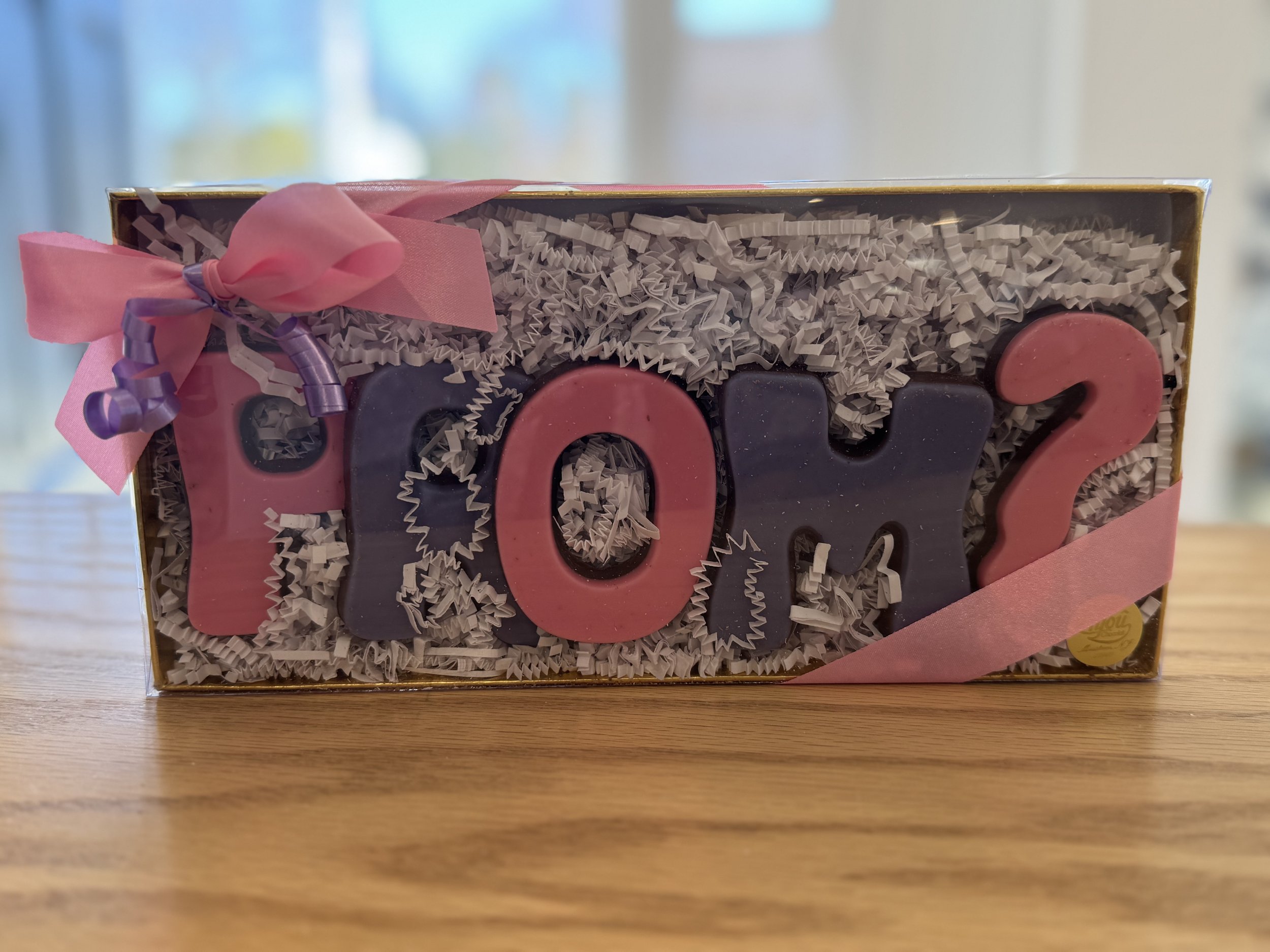 PROM Enjou Chocolat Letters