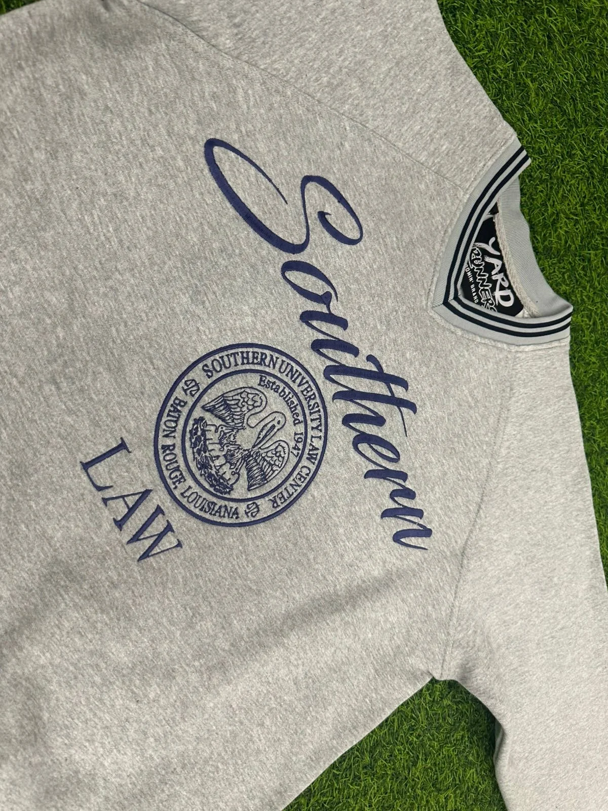 SULC  Heritage V-Neck Sweatshirt with Stripes