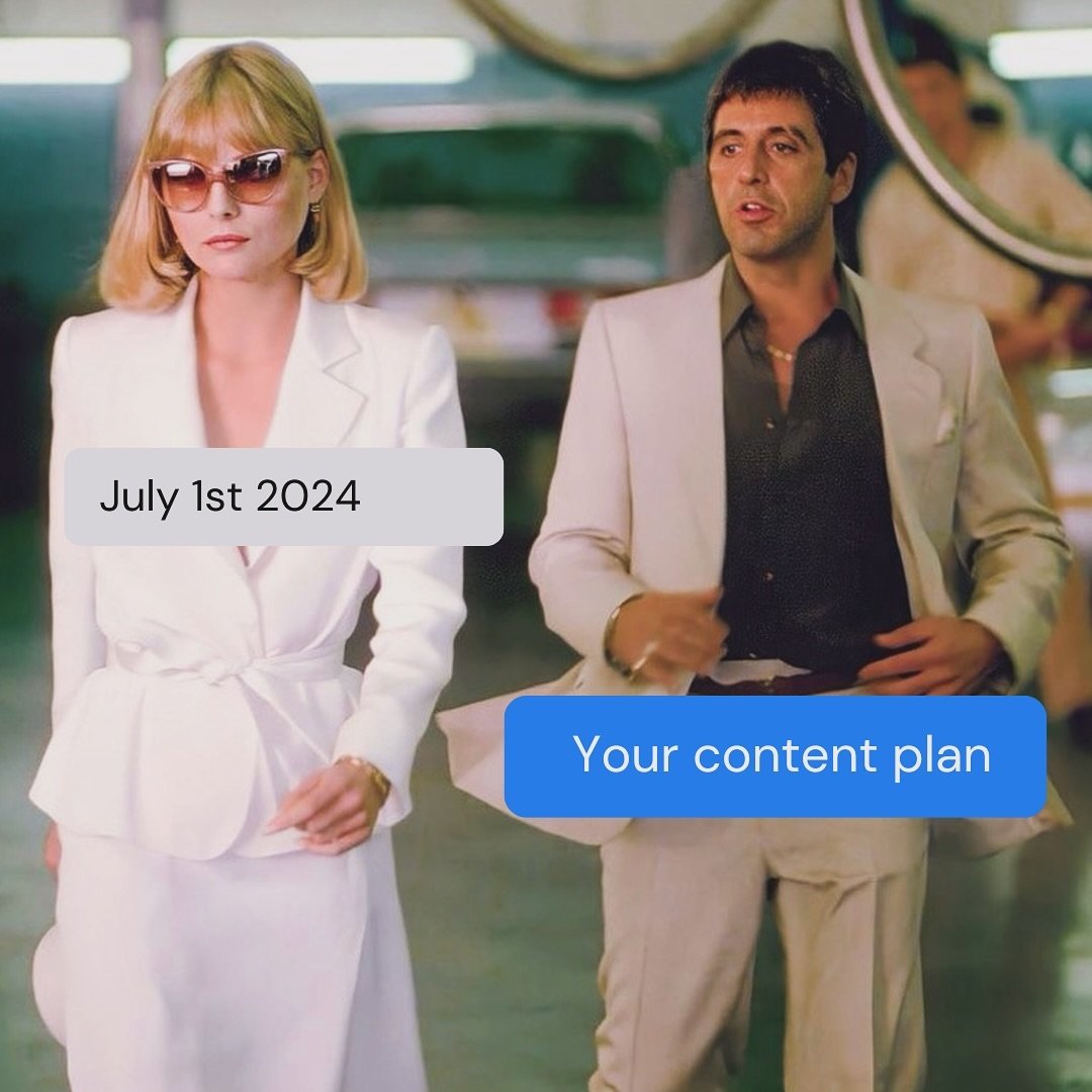 July 1st?! 💀2024 is disappearing faster than the last piece of pizza at a family dinner. 

Now is the time to get planning for the rest of the year and this month at T*CA we&rsquo;re slinging content packages with a 20% discount so slide into the DM