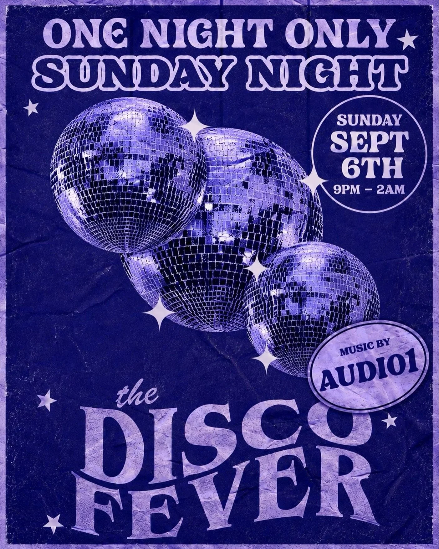 🔥 LABOR DAY DISCO FEVER 🔥

Sunday, September 6th | 9 PM &ndash; 2 AM
Roxy&rsquo;s Disco Nightclub @ Rick &amp; Roxy&rsquo;s

No work Monday. No excuses Sunday. 🪩

The long weekend isn&rsquo;t over yet. We&rsquo;re keeping it going with a special S